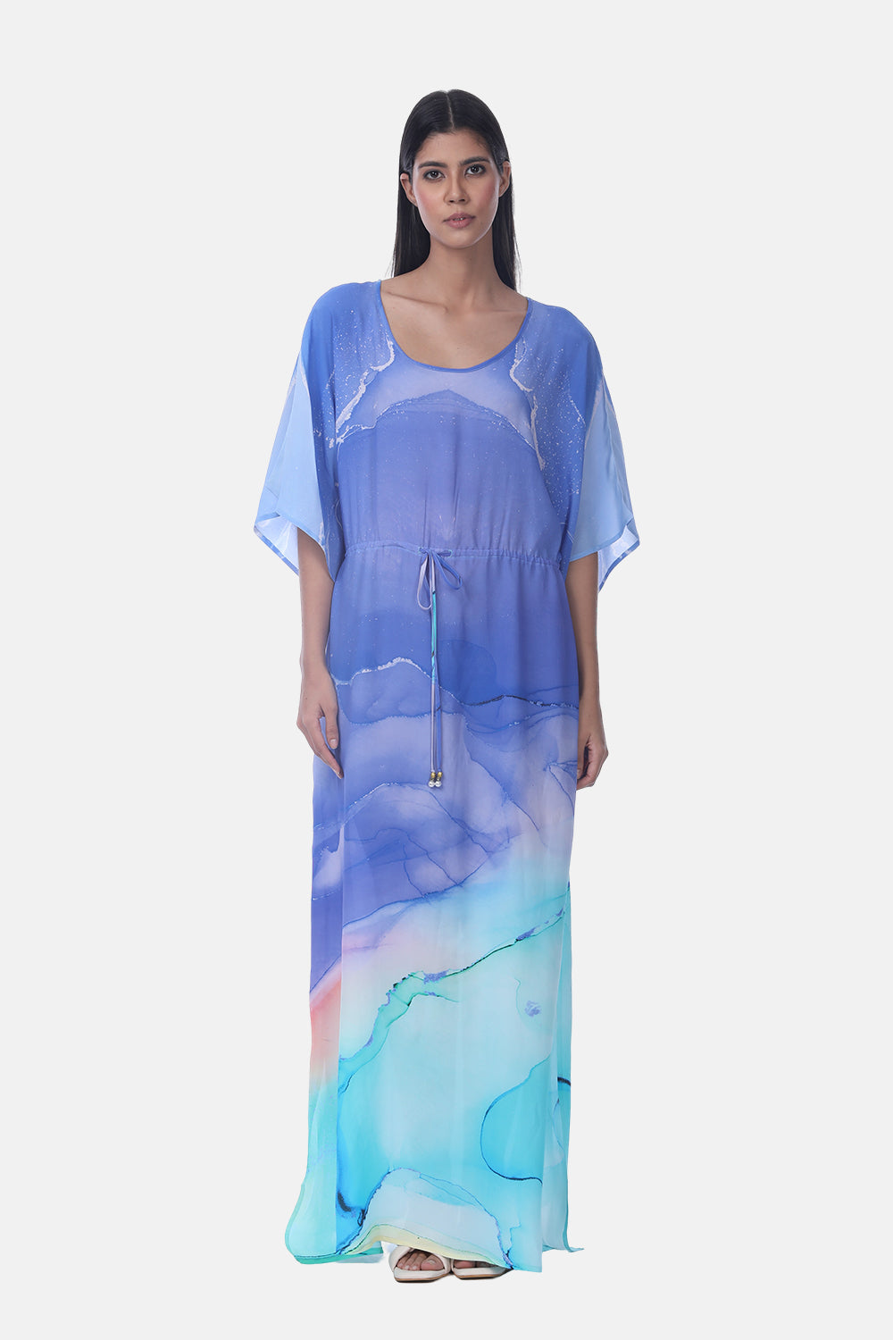TEMPER BLUE - PEONY DRESS - TheSwankStore