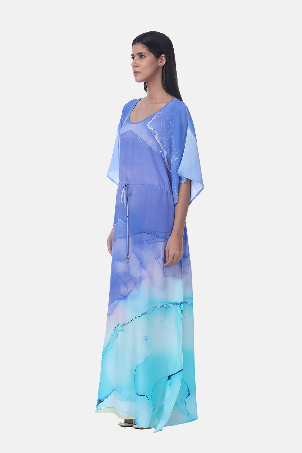 TEMPER BLUE - PEONY DRESS - TheSwankStore