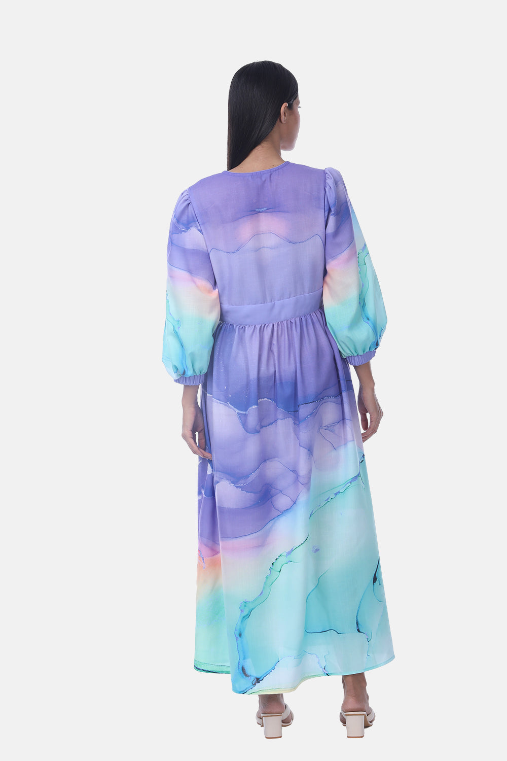 TEMPER BLUE - SAIGON DRESS - TheSwankStore