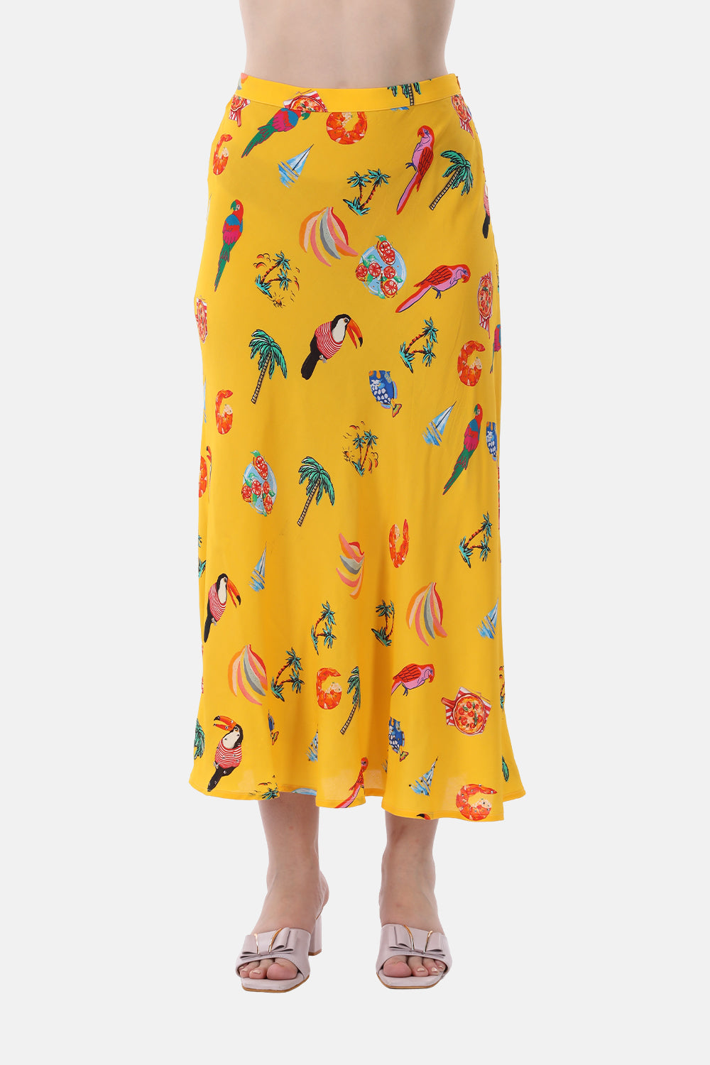 TROPICANA - CAMELIA SKIRT - TheSwankStore
