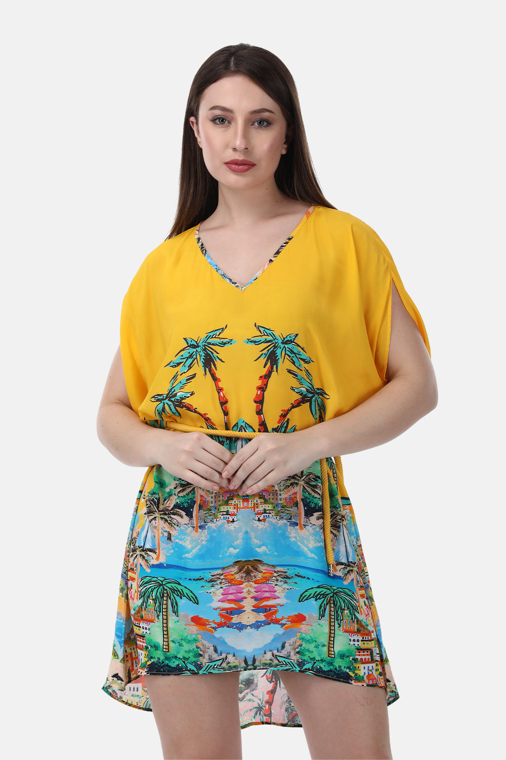 TROPICANA - KAFTAN TUNIC - TheSwankStore