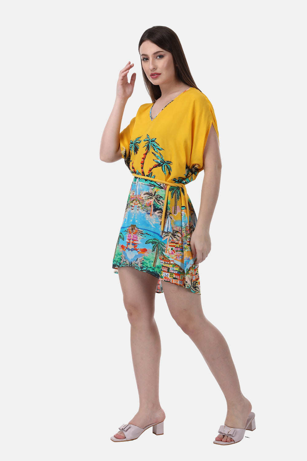 TROPICANA - KAFTAN TUNIC - TheSwankStore