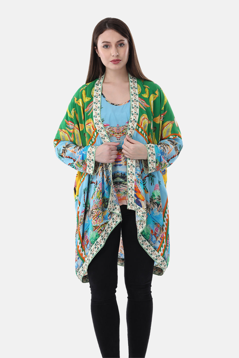 TROPICANA - KIMONO SHORT SHRUG - TheSwankStore