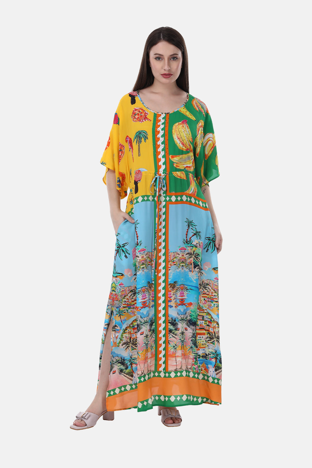 TROPICANA - PEONY DRESS - TheSwankStore