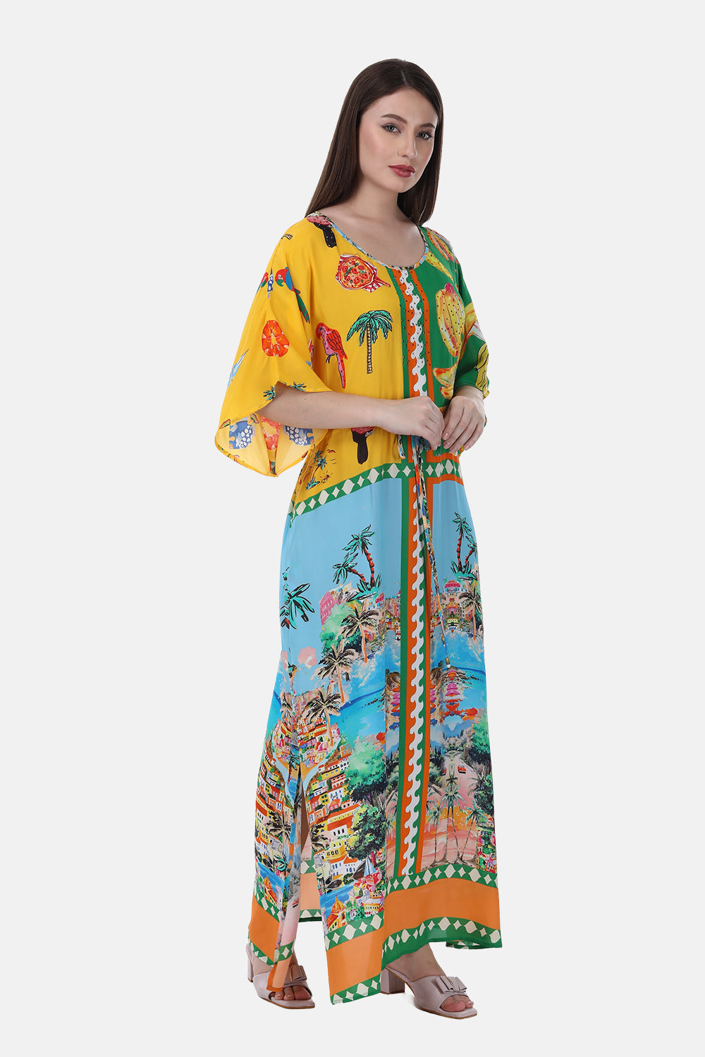 TROPICANA - PEONY DRESS - TheSwankStore