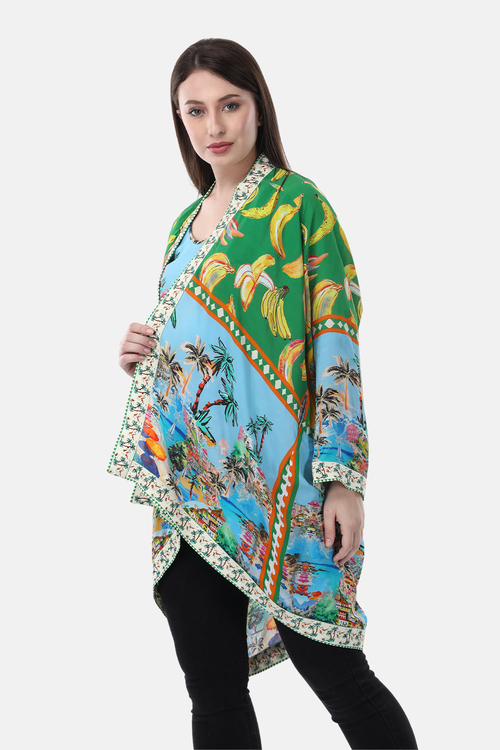 TROPICANA - KIMONO SHORT SHRUG
