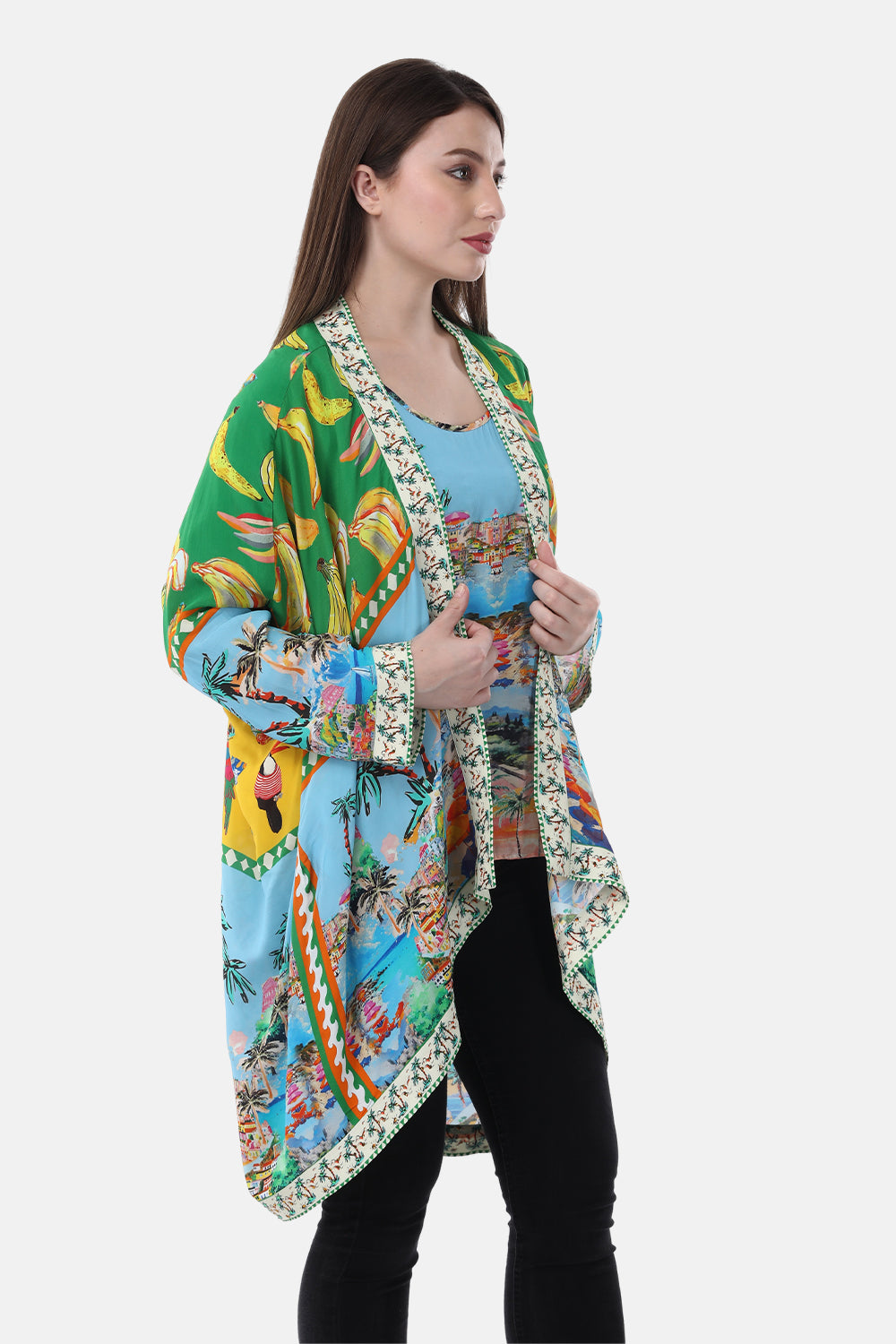 TROPICANA - KIMONO SHORT SHRUG