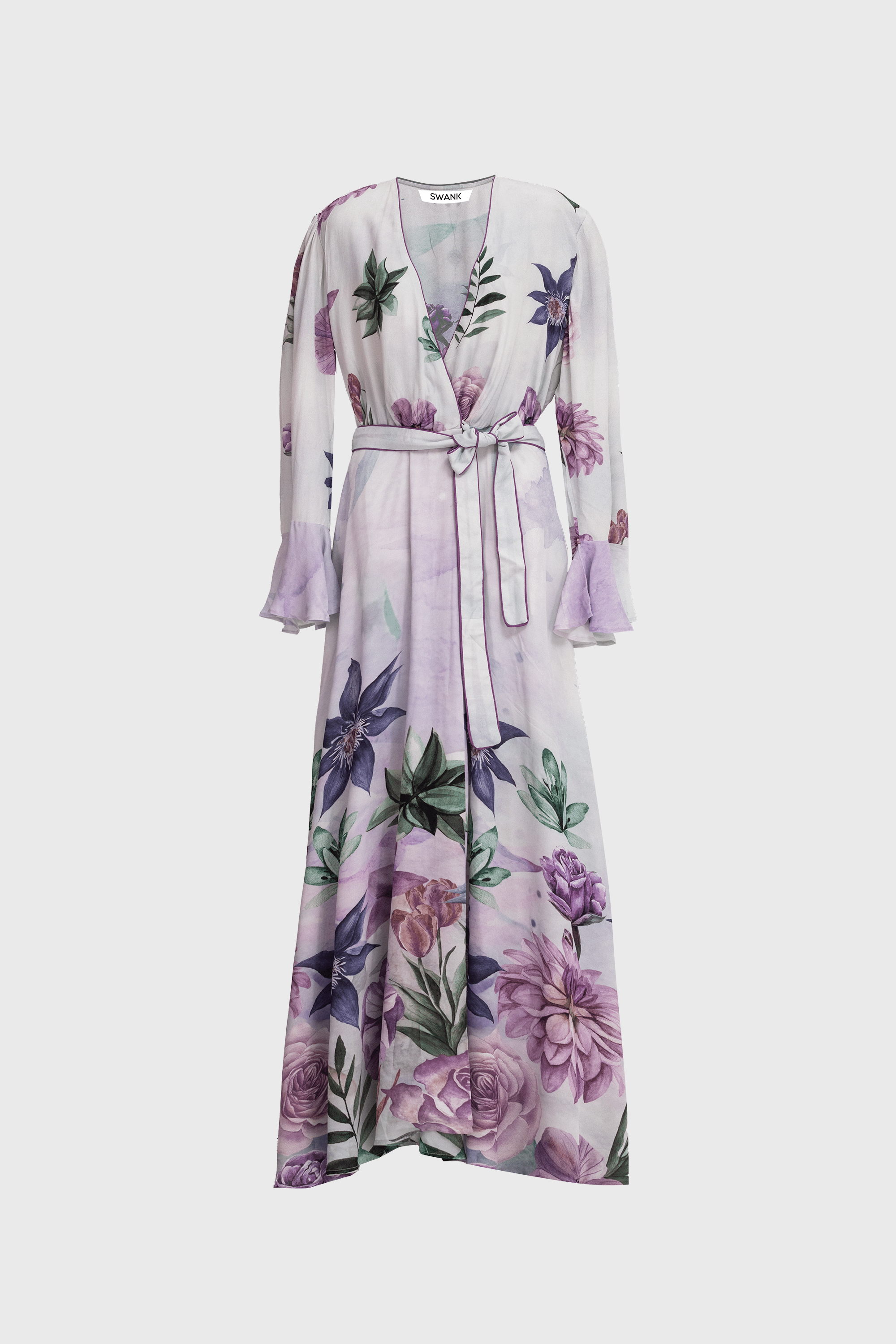 MARIC FLORAL - LUXE ROBE GOWN - TheSwankStore