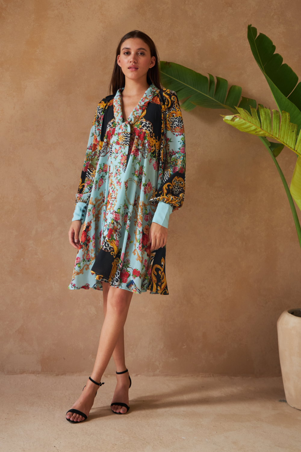 ZEBRA MULTICOLOUR - AMBER DRESS - TheSwankStore