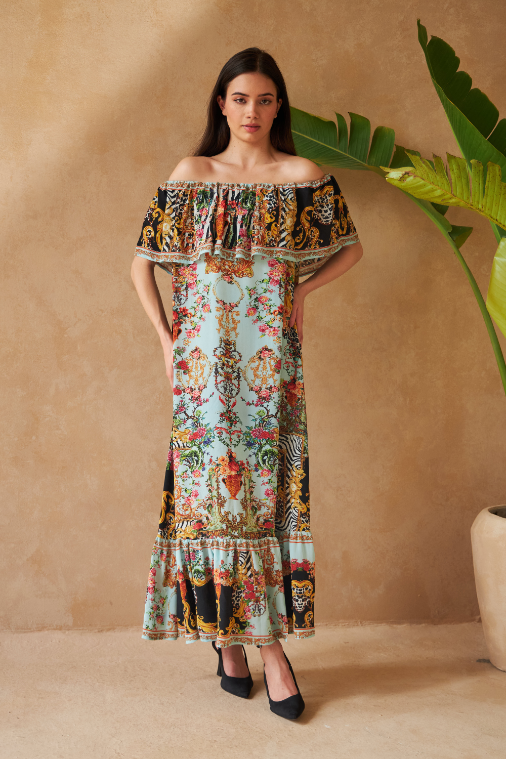 ZEBRA MULTICOLOUR - BLOOSOM DRESS - TheSwankStore
