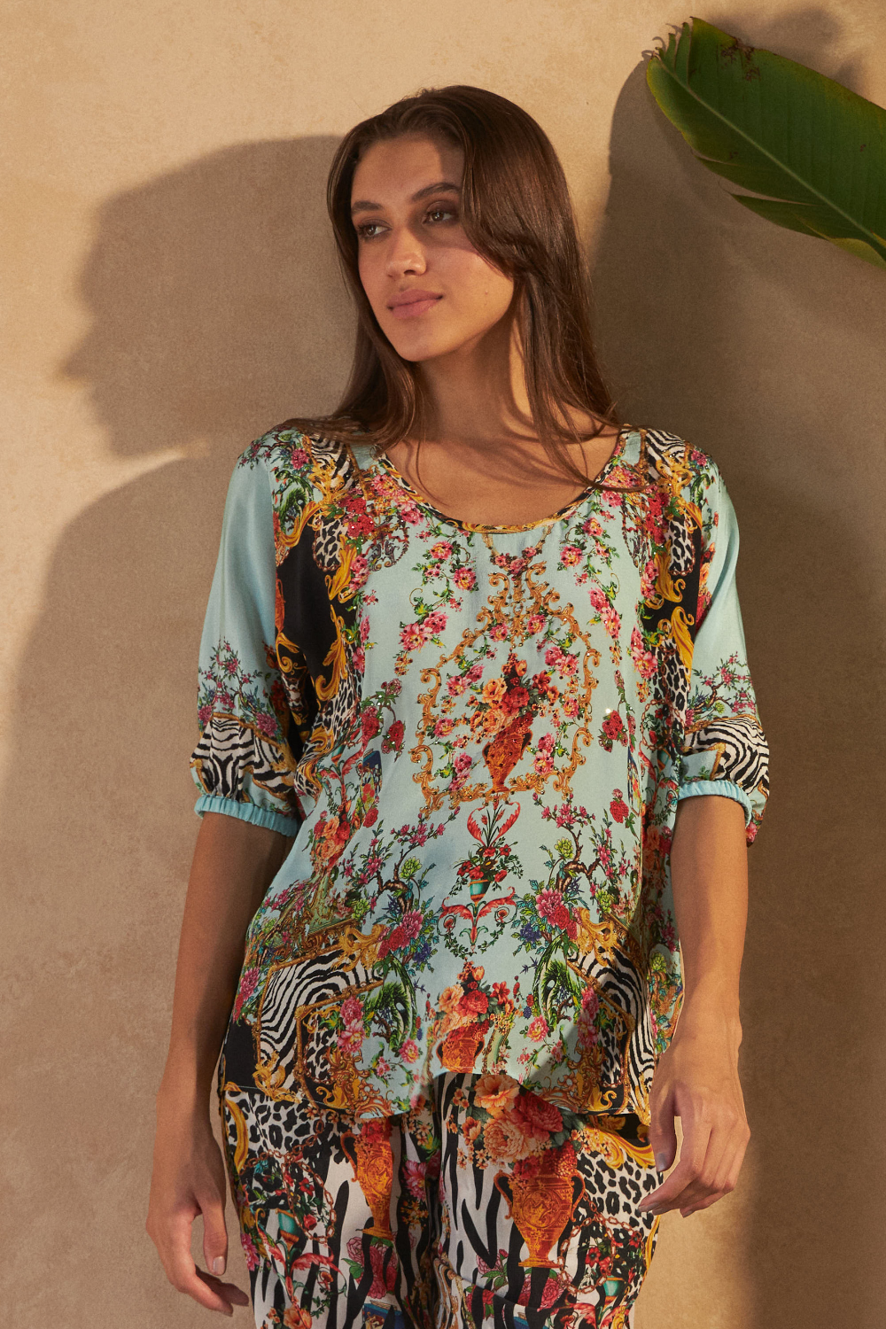 ZEBRA MULTICOLOUR - LILY TOP - TheSwankStore