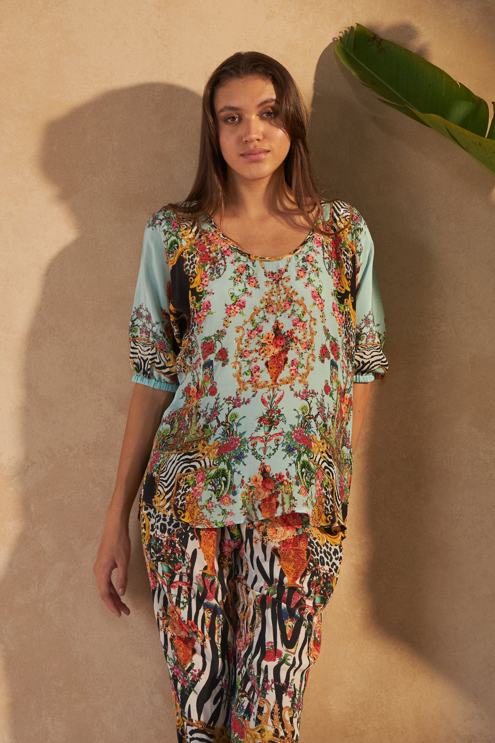 ZEBRA MULTICOLOUR - LILY TOP - TheSwankStore