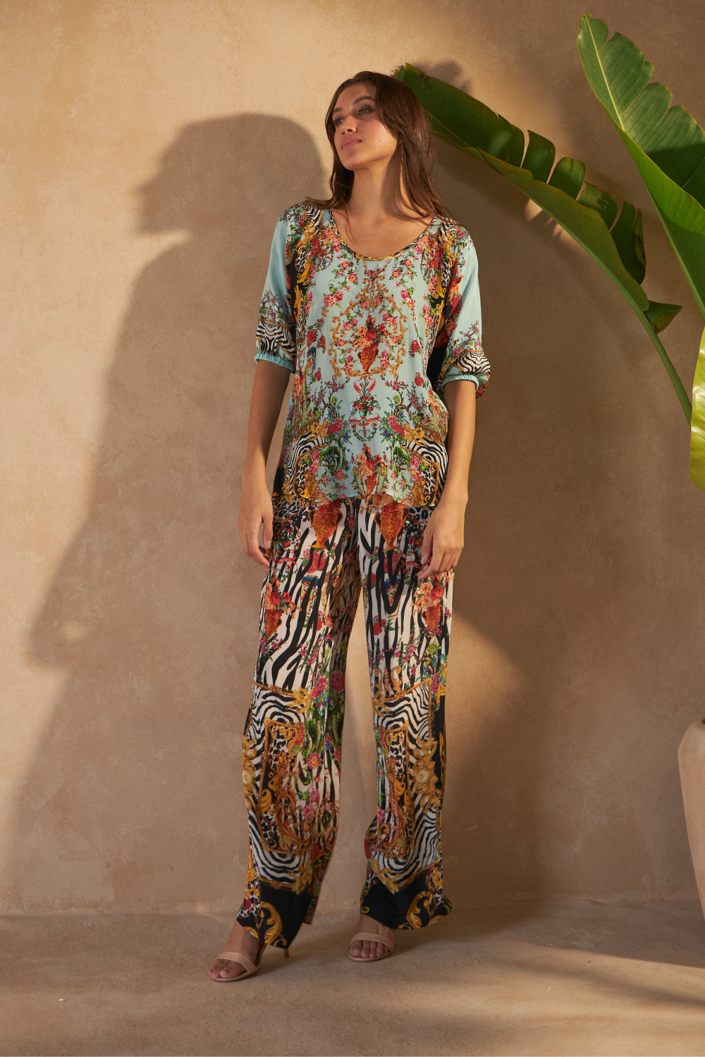 ZEBRA MULTICOLOUR - LILY TOP - TheSwankStore
