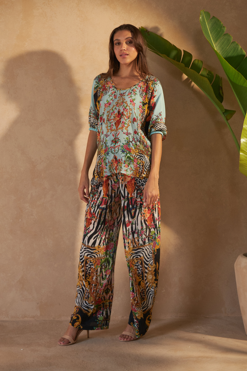 ZEBRA MULTICOLOUR - LILY TOP - TheSwankStore