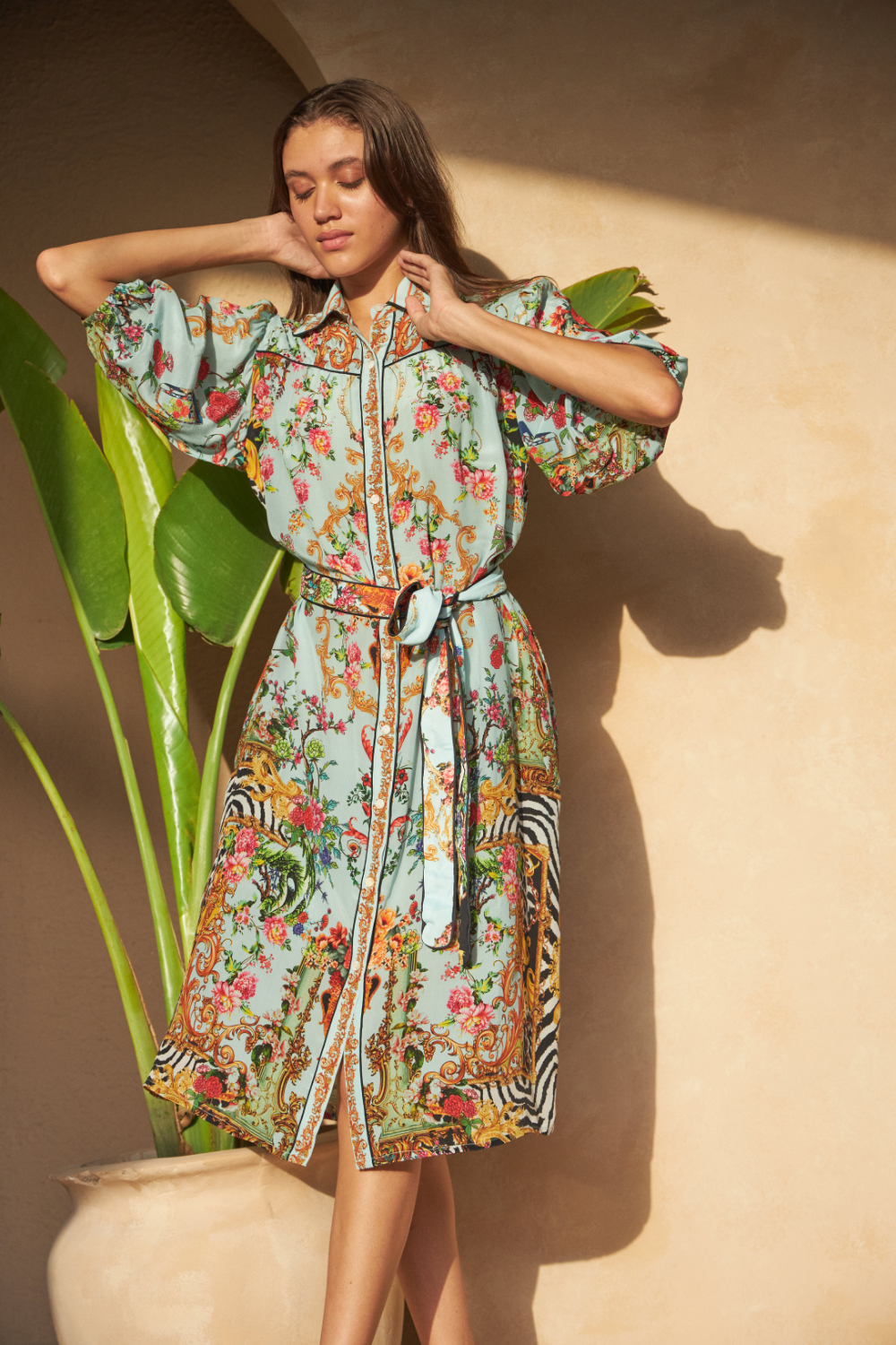 ZEBRA MULTICOLOUR - PANSY DRESS - TheSwankStore