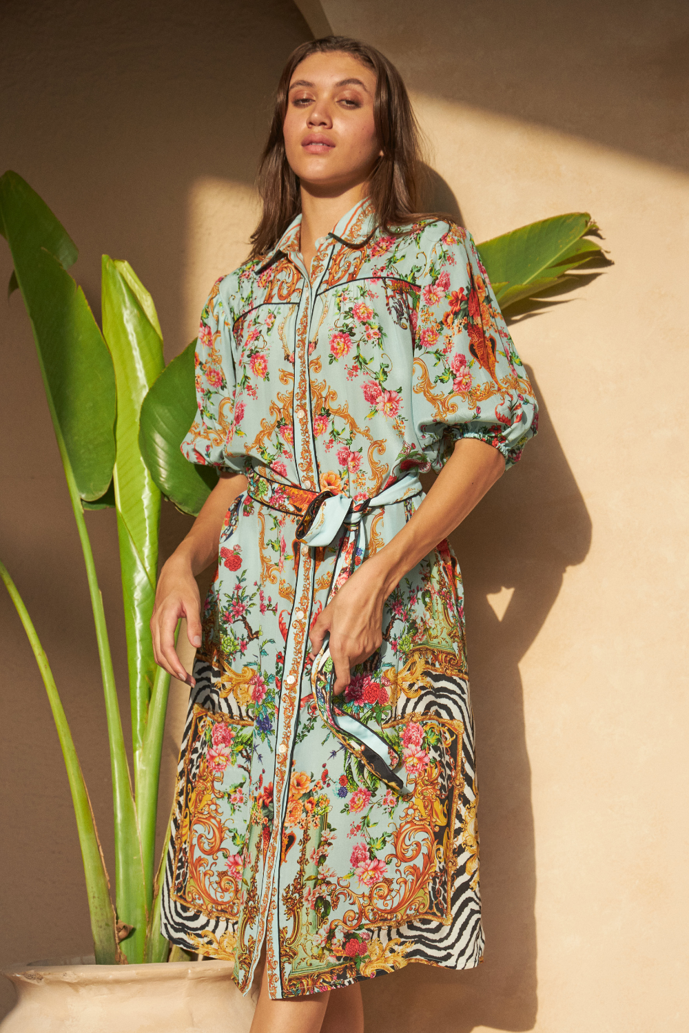 ZEBRA MULTICOLOUR - PANSY DRESS - TheSwankStore