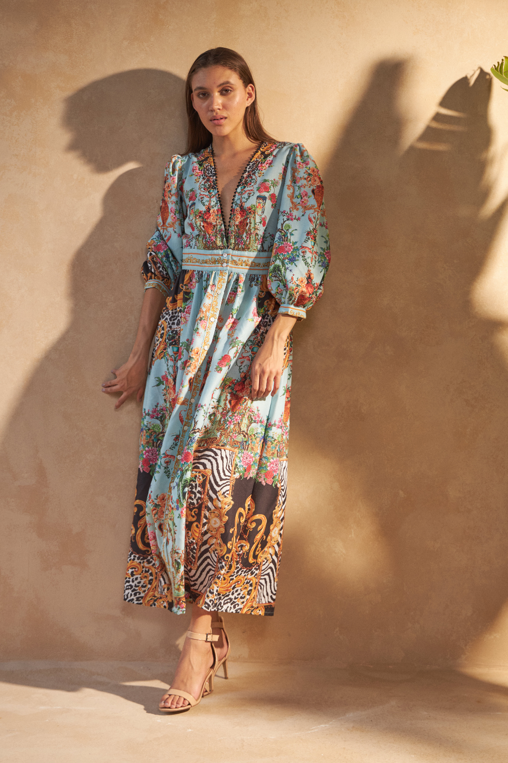 ZEBRA MULTICOLOUR - SAIGON DRESS - TheSwankStore