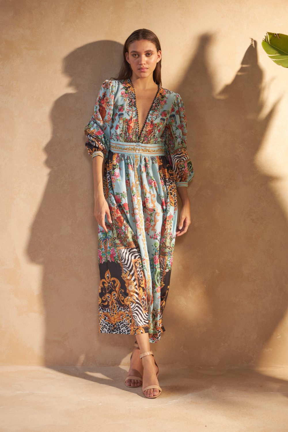 ZEBRA MULTICOLOUR - SAIGON DRESS - TheSwankStore