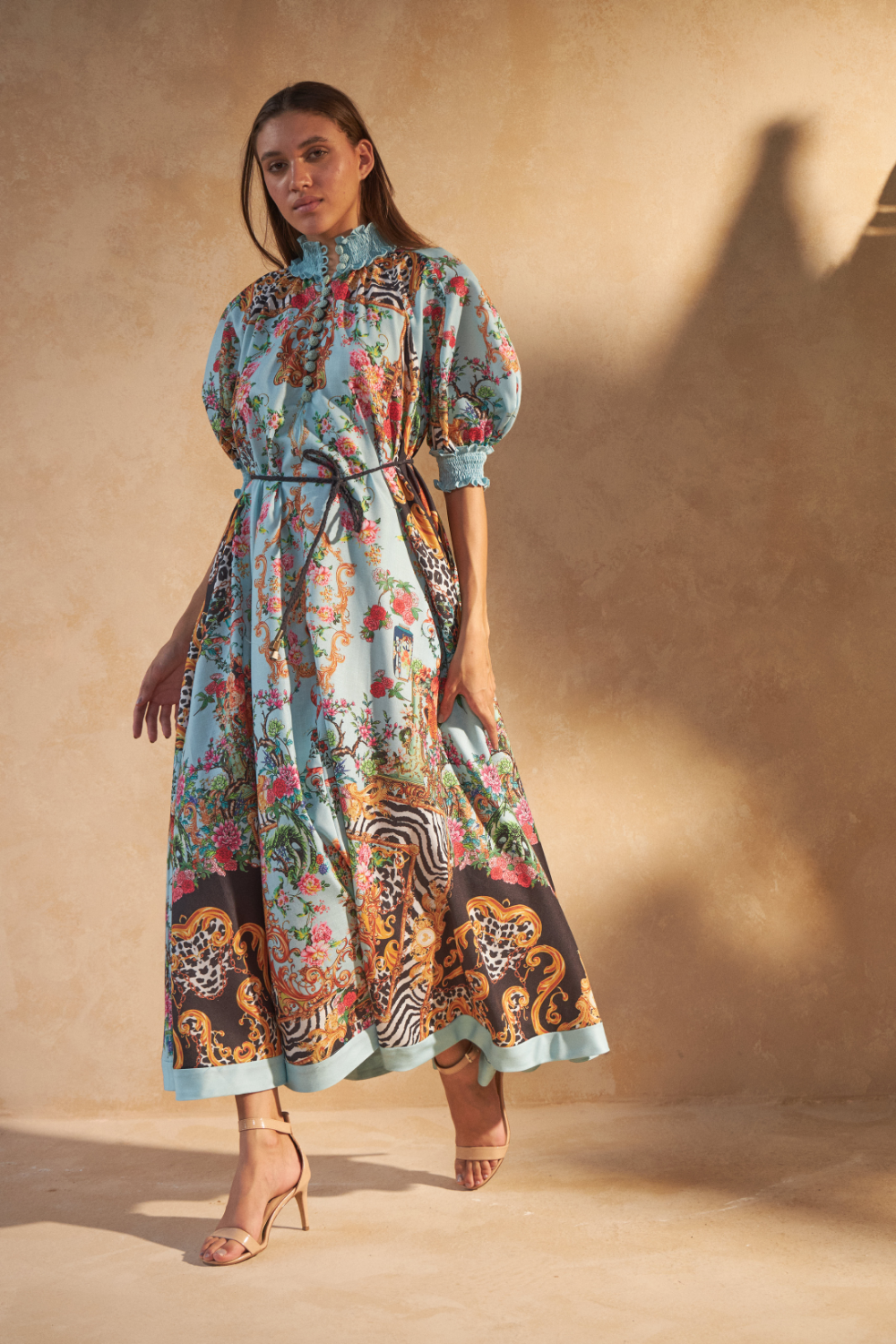 ZEBRA MULTICOLOUR - SAIGON DRESS - TheSwankStore