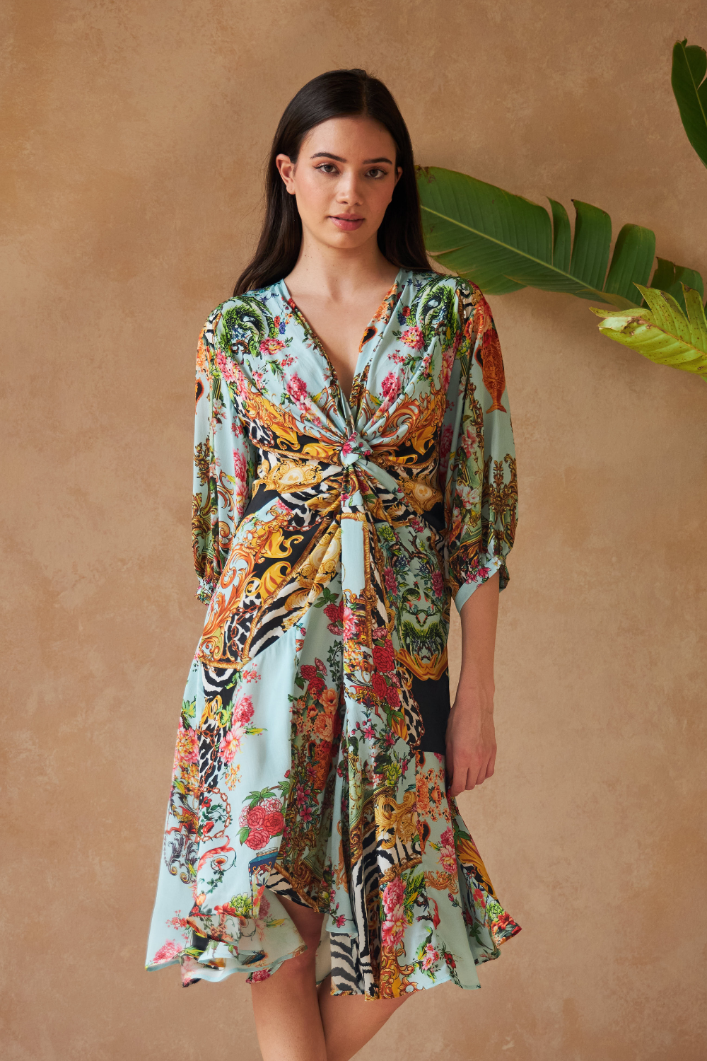 ZEBRA MULTICOLOUR - ANASTASIA DRESS - TheSwankStore