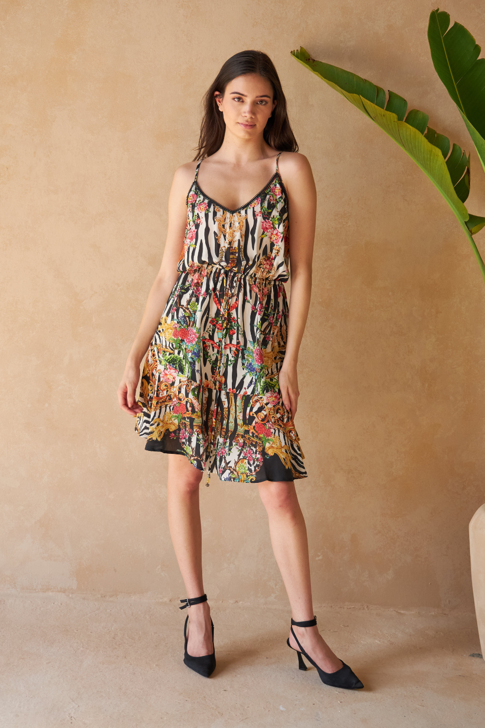 ZEBRA MULTICOLOUR - ANEMONE TOP - TheSwankStore