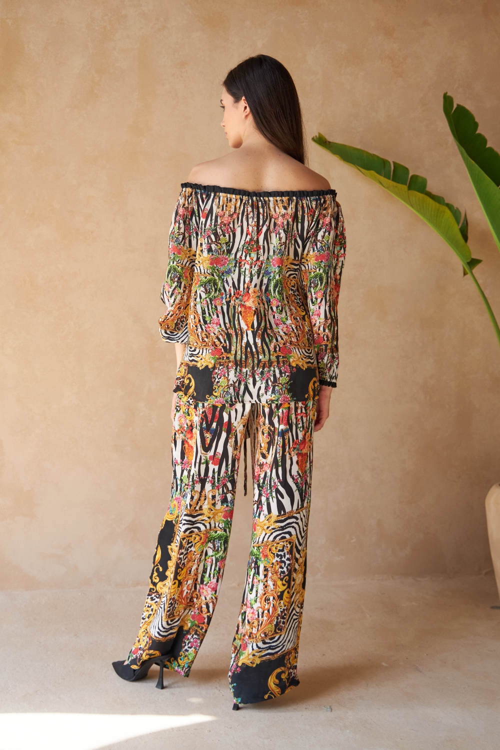 ZEBRA MULTICOLOUR - CALLA TOP - TheSwankStore