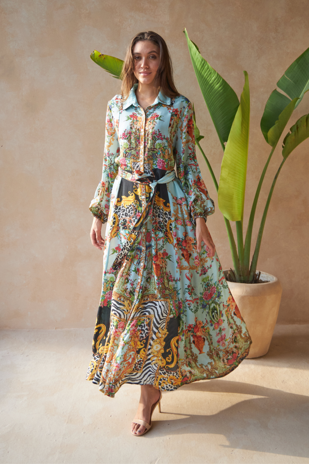 ZEBRA MULTICOLOUR - MAHONIA DRESS - TheSwankStore