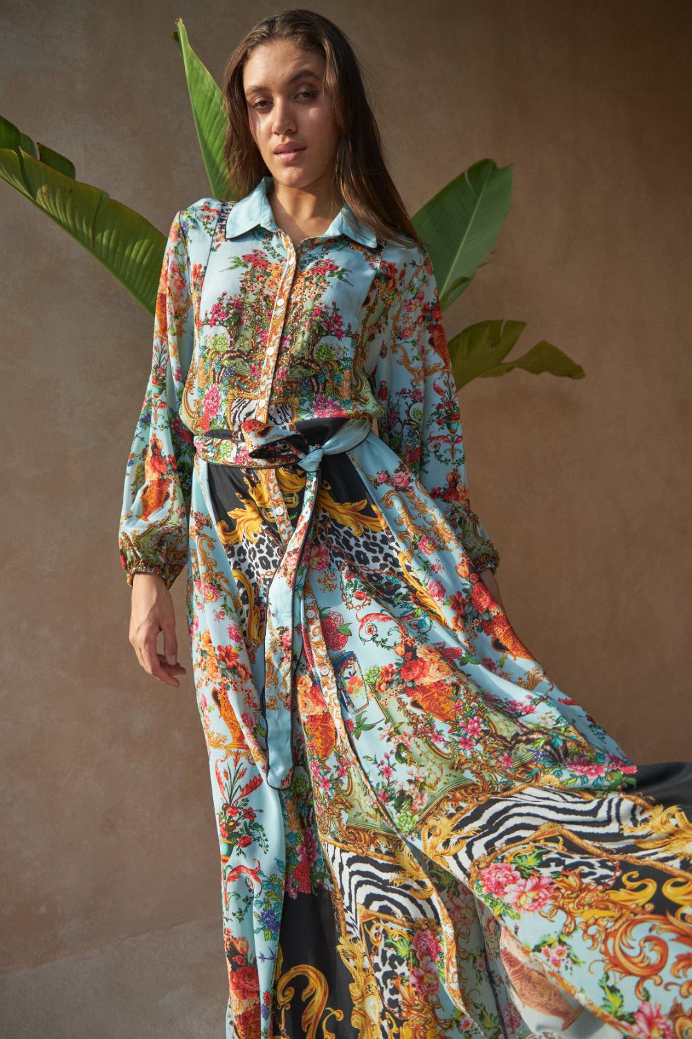 ZEBRA MULTICOLOUR - MAHONIA DRESS - TheSwankStore