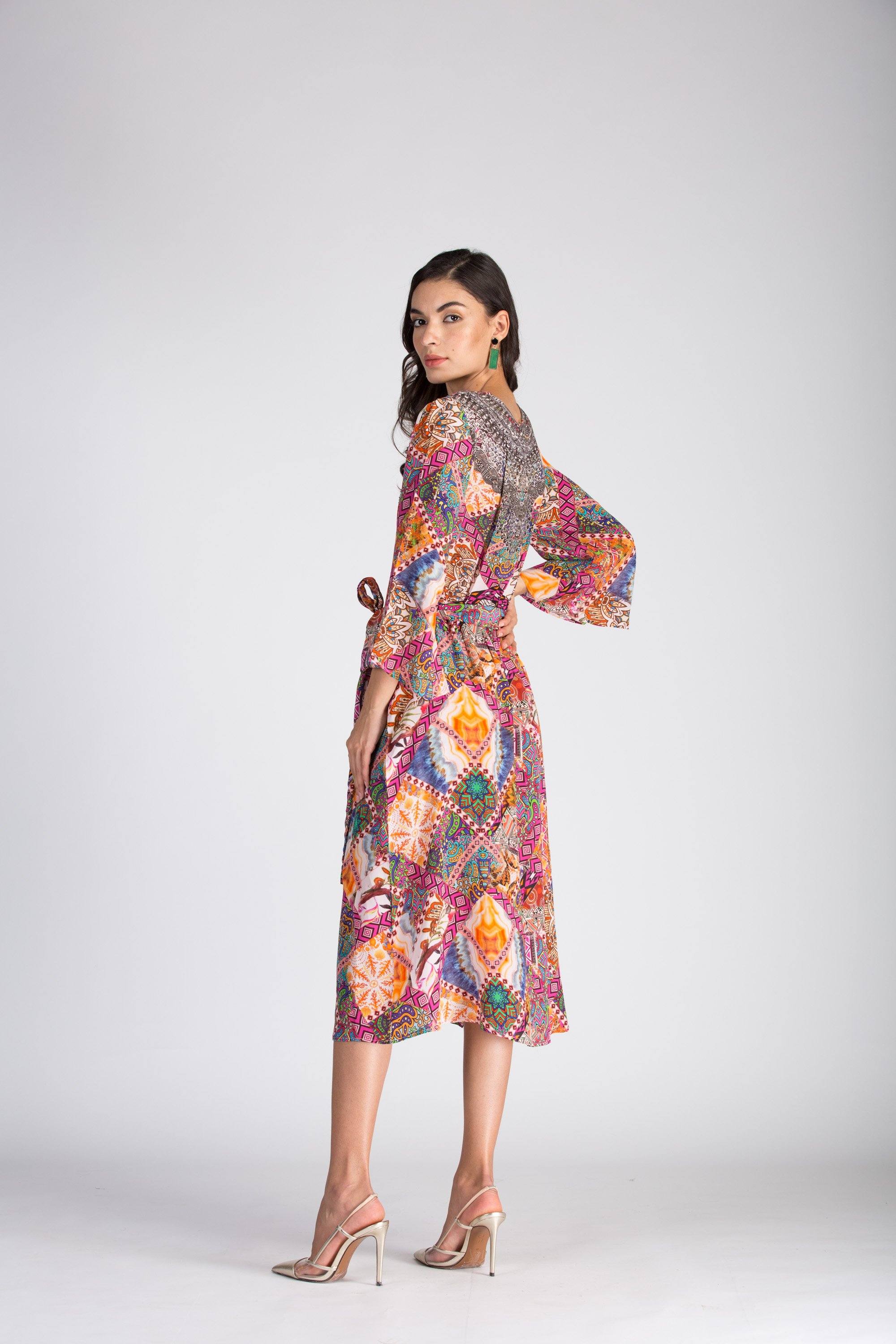 TUNISIA -  KIMONO DRESS - TheSwankStore