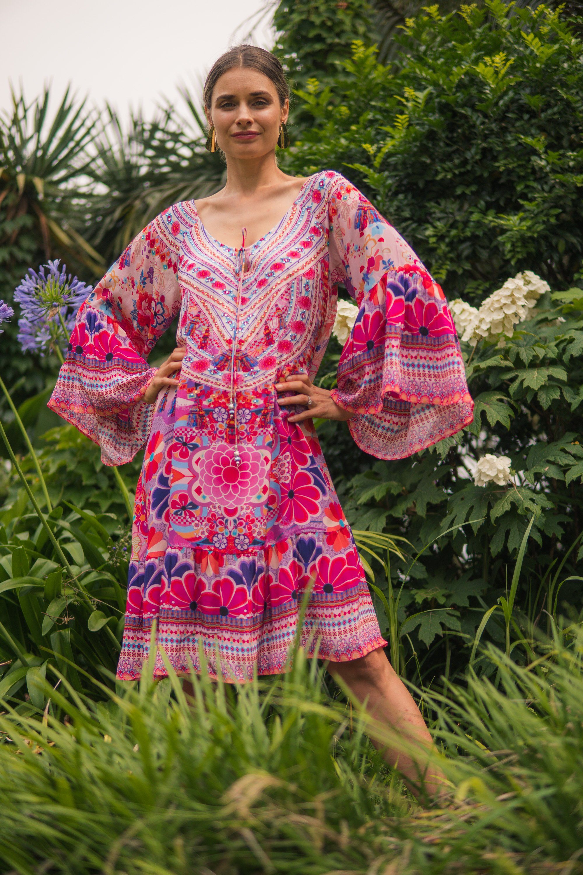 CHERRY BLOSSOM - GYPSY DRESS - TheSwankStore