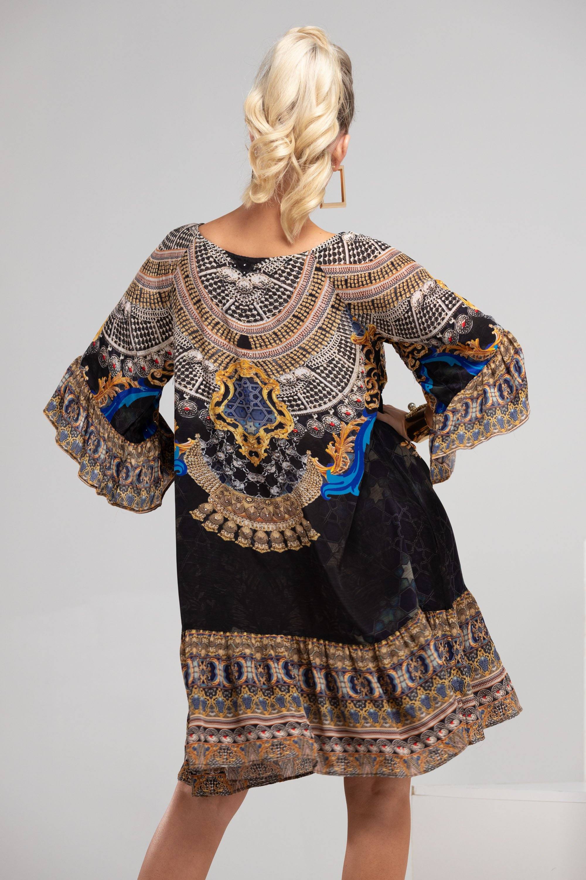 MIDNIGHT IN PARIS - GYPSY DRESS - TheSwankStore