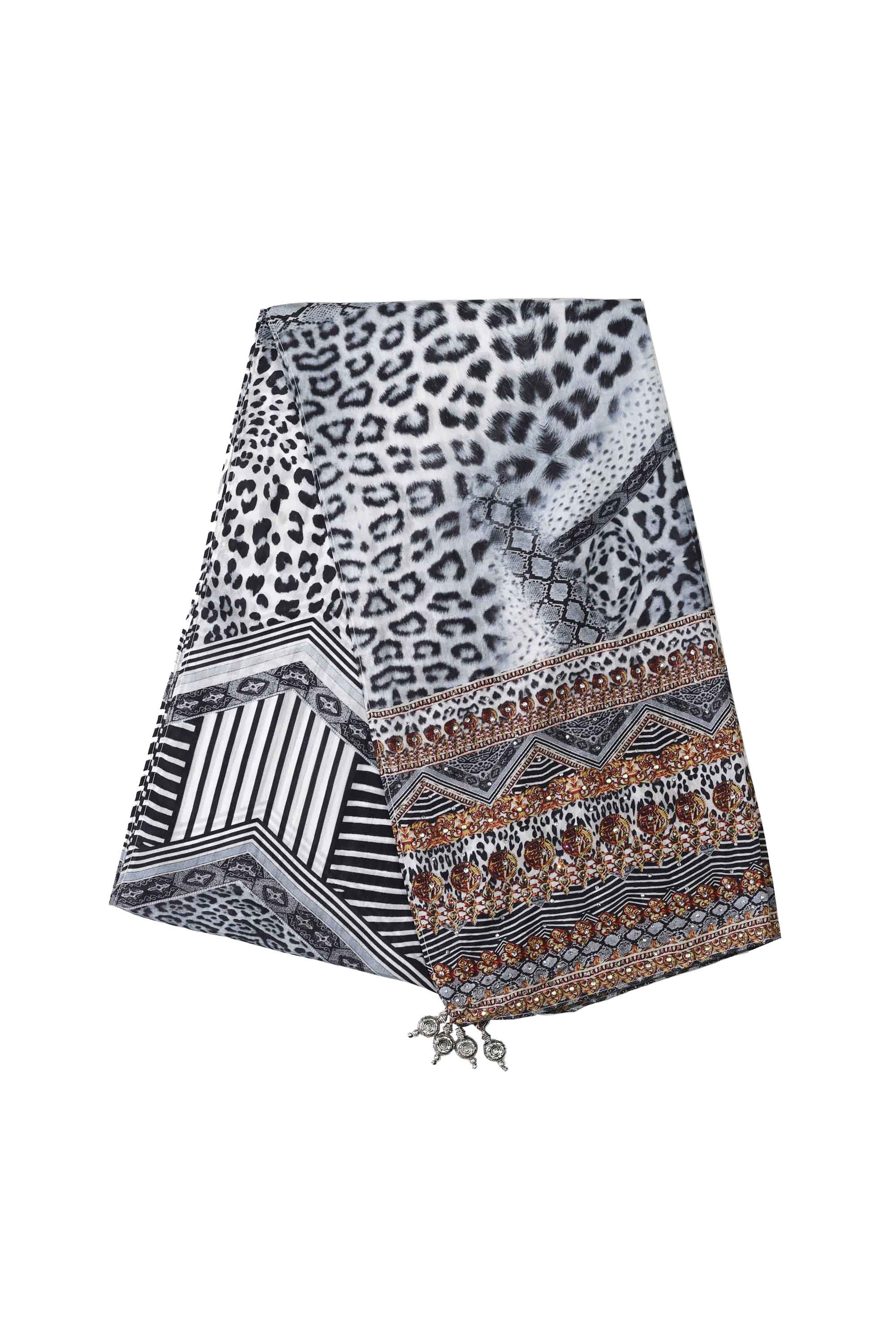 ZAFFARI - SILK SCARF - TheSwankStore