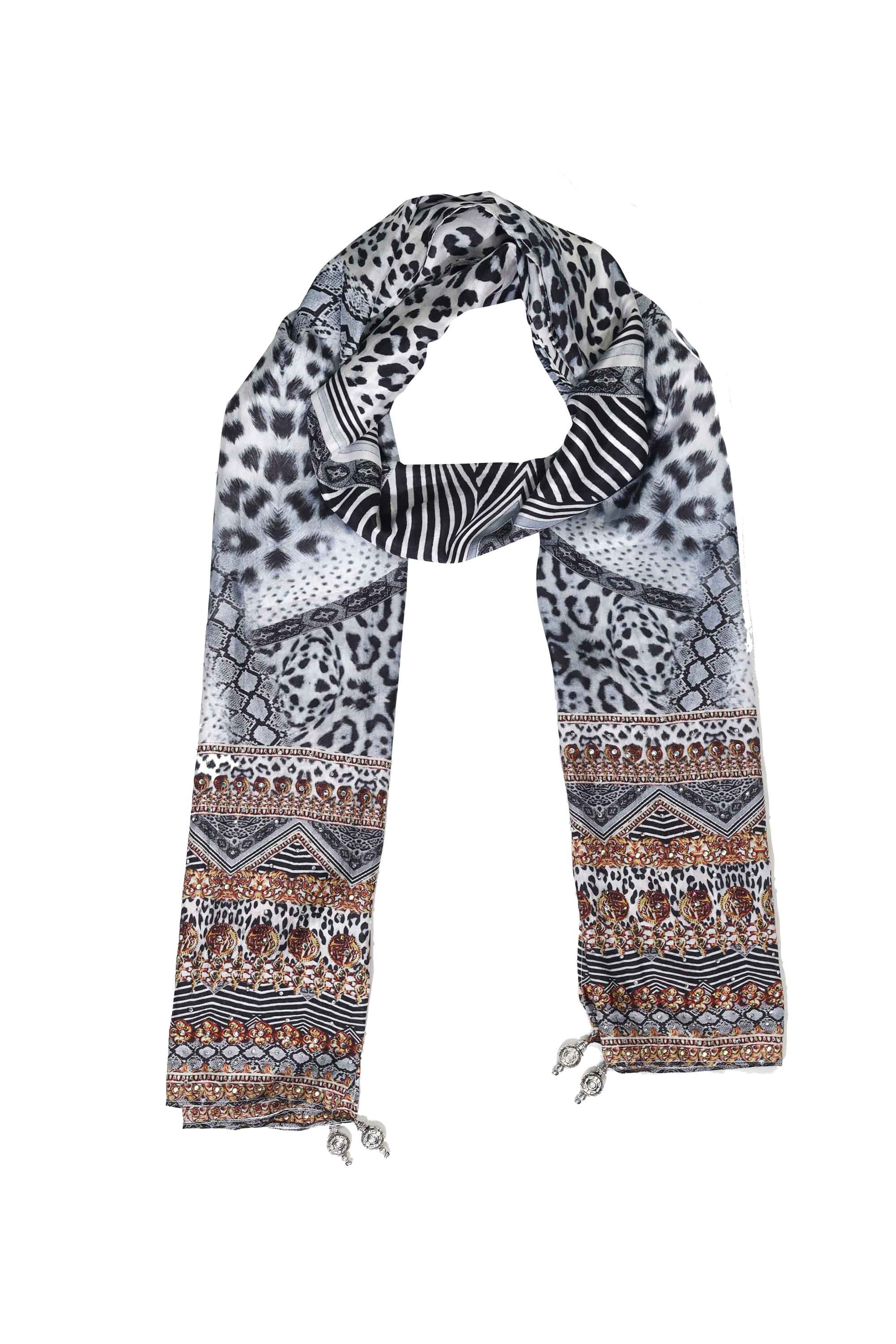 ZAFFARI - SILK SCARF - TheSwankStore