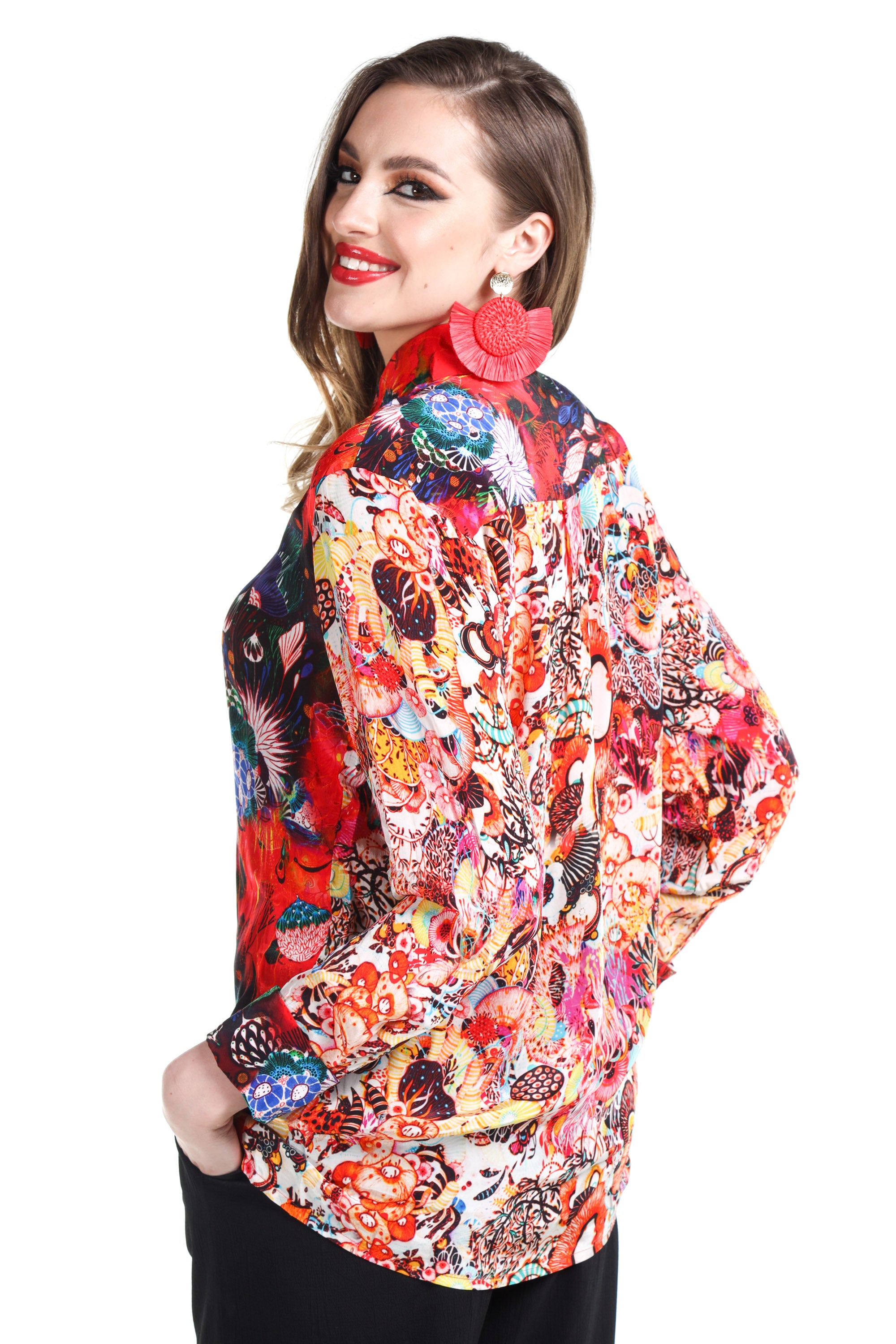 CORRALLE - COLLAR SHIRT - TheSwankStore