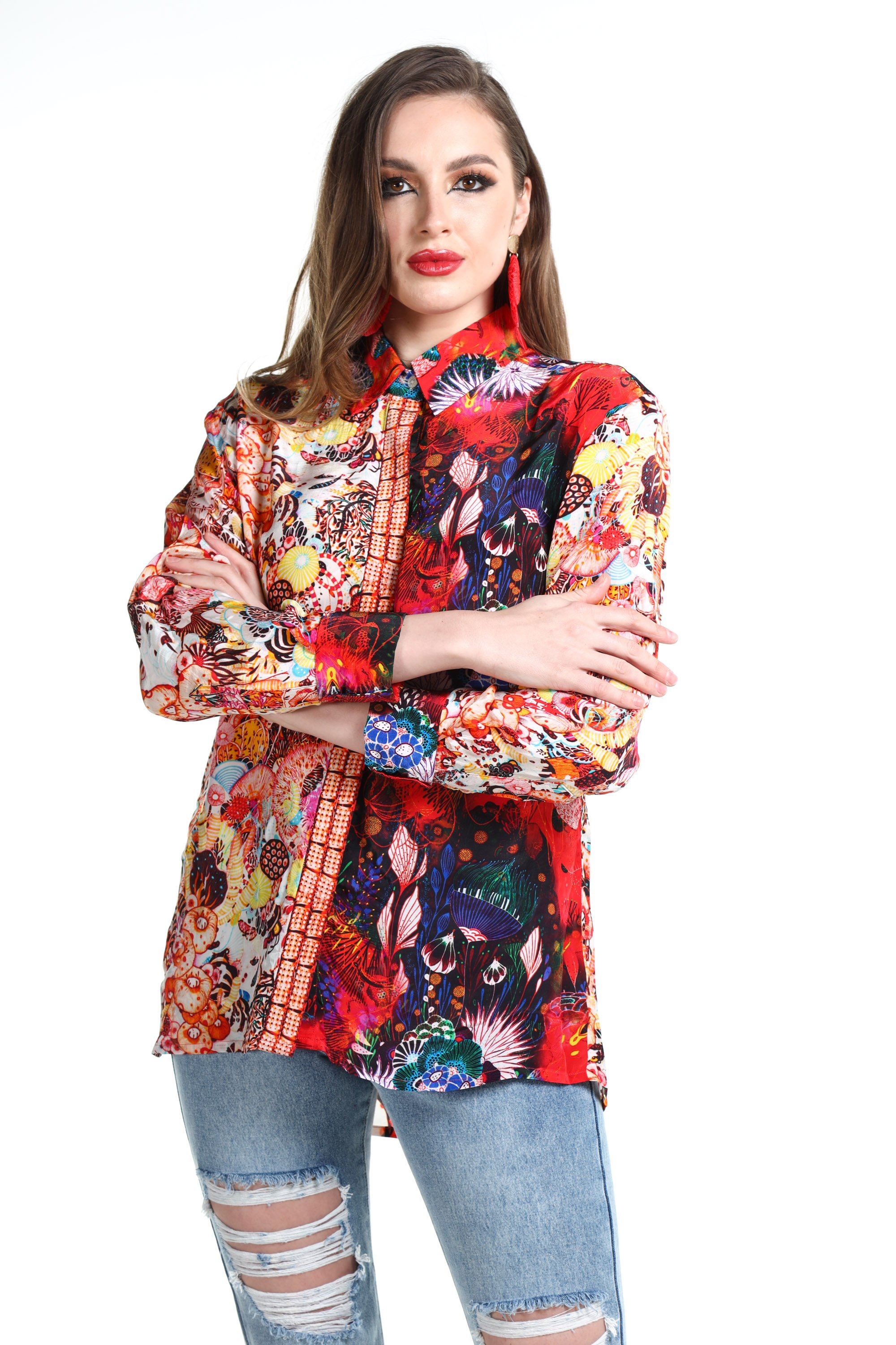 CORRALLE - COLLAR SHIRT - TheSwankStore