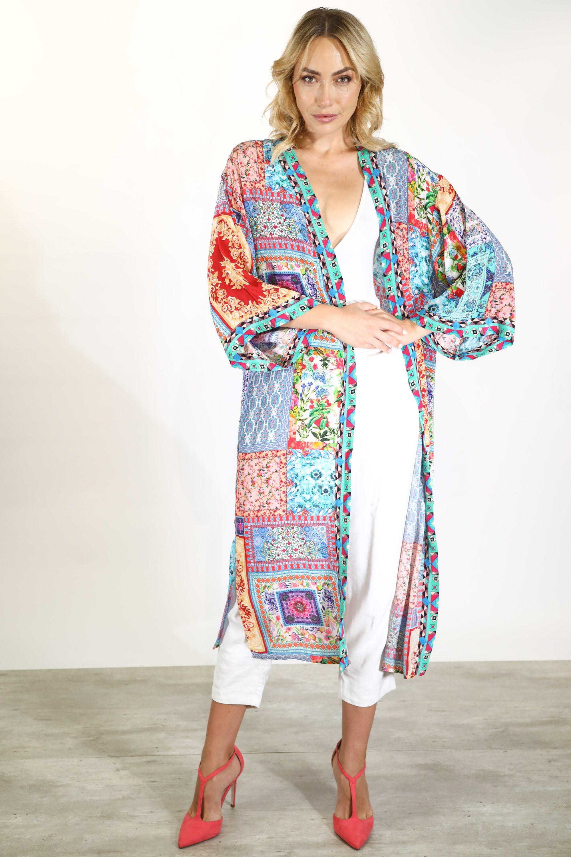 DAMASCUS - KIMONO SHRUG (LONG) - TheSwankStore