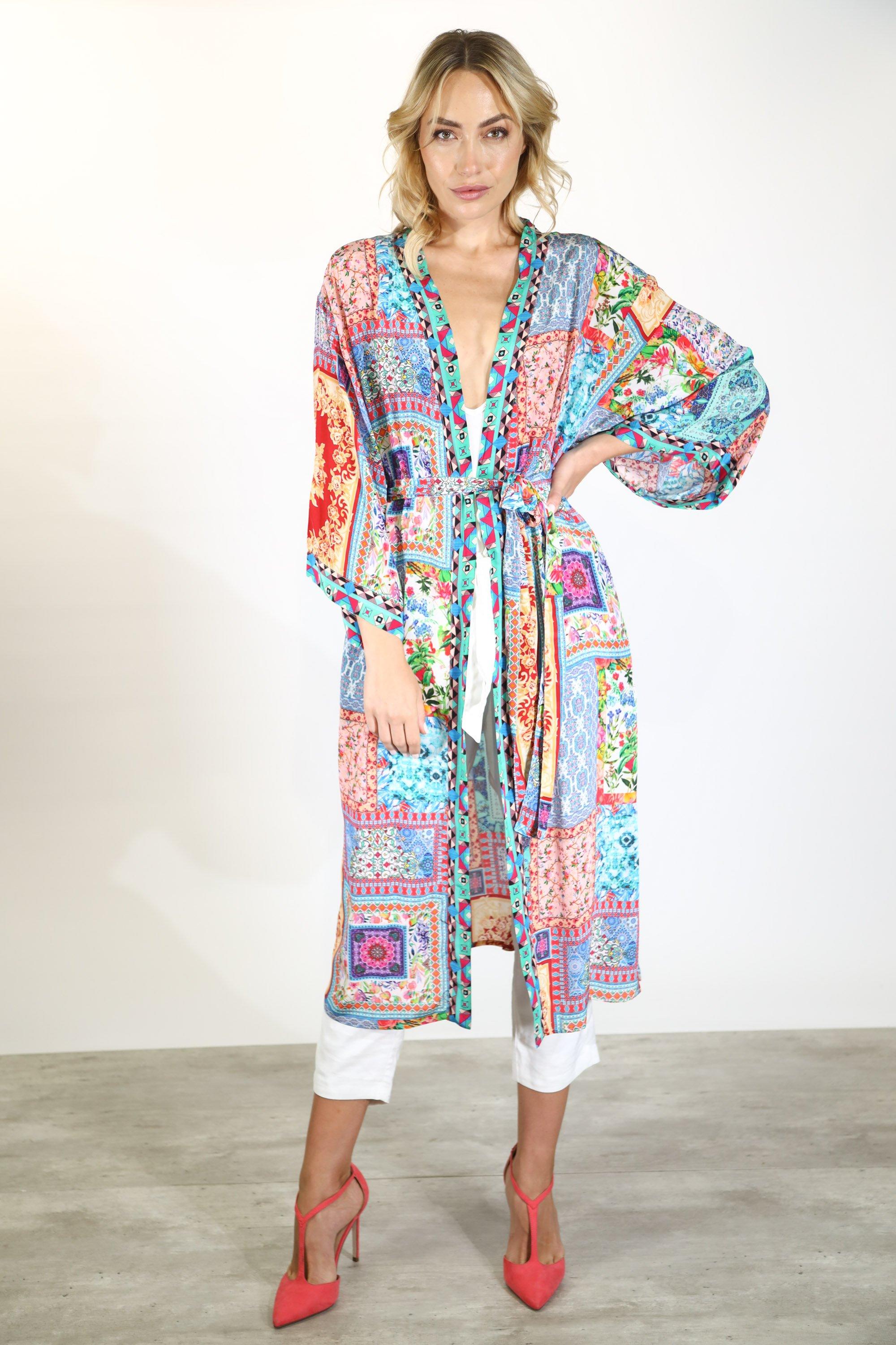 DAMASCUS - KIMONO SHRUG (LONG) - TheSwankStore