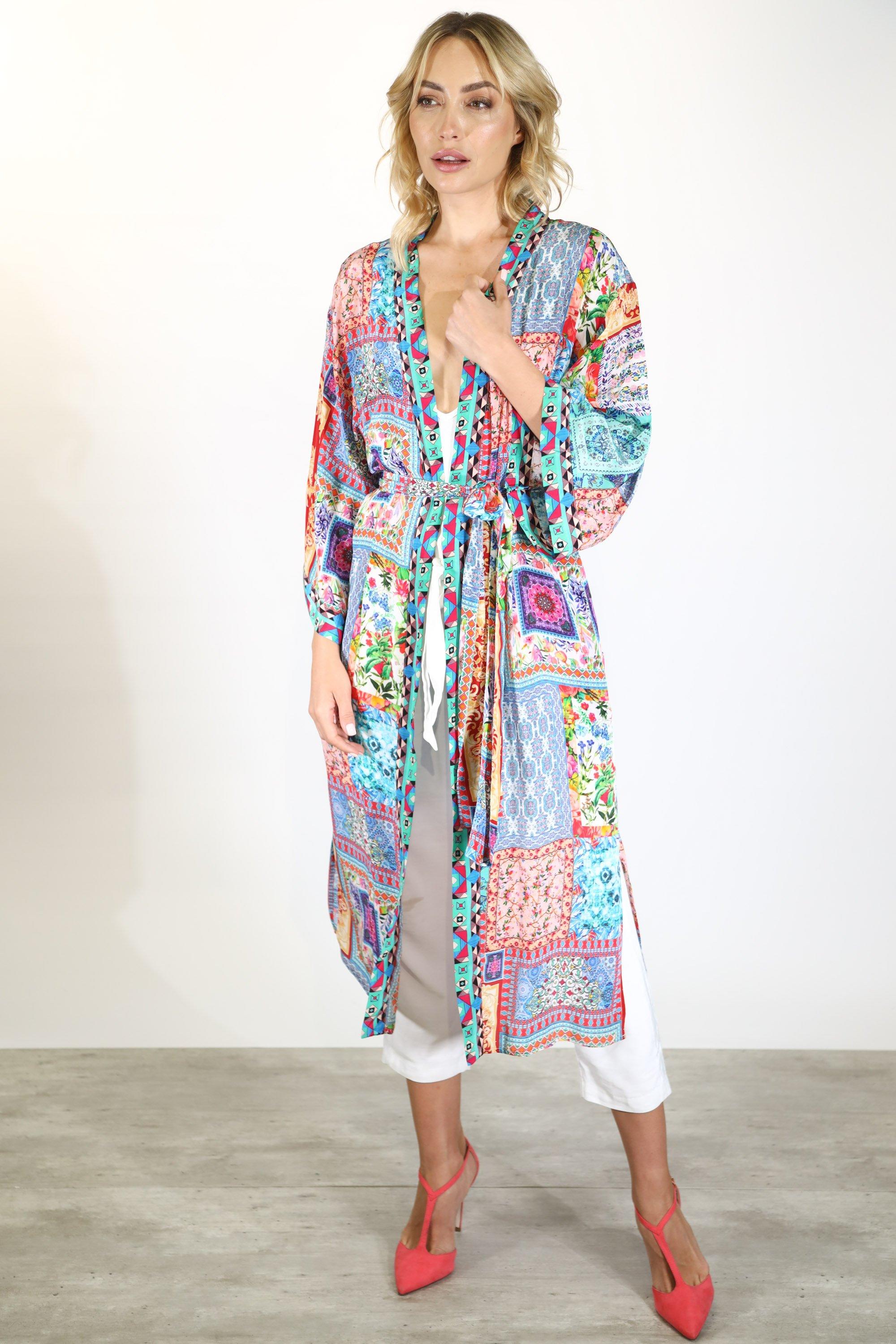 DAMASCUS - KIMONO SHRUG (LONG) - TheSwankStore
