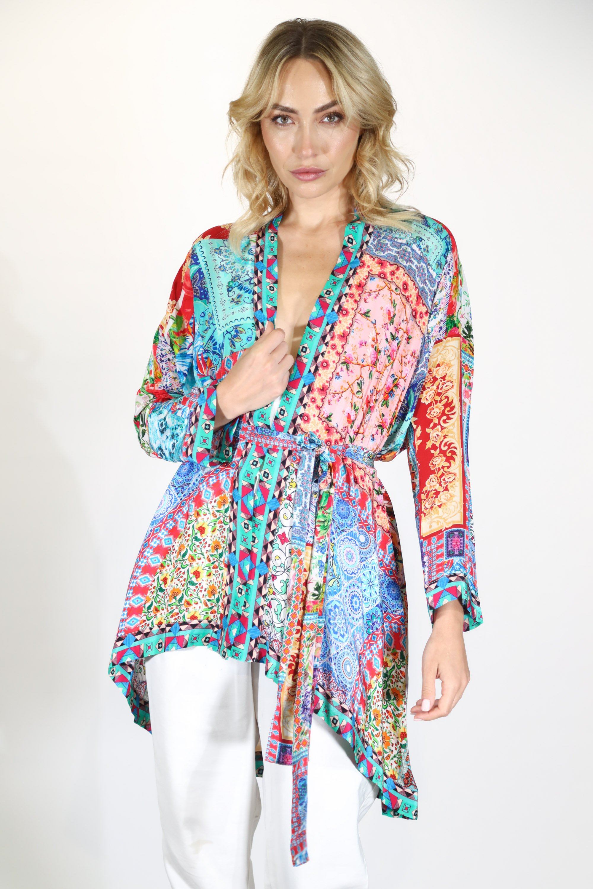 DAMASCUS - KIMONO SHRUG (SHORT) - TheSwankStore