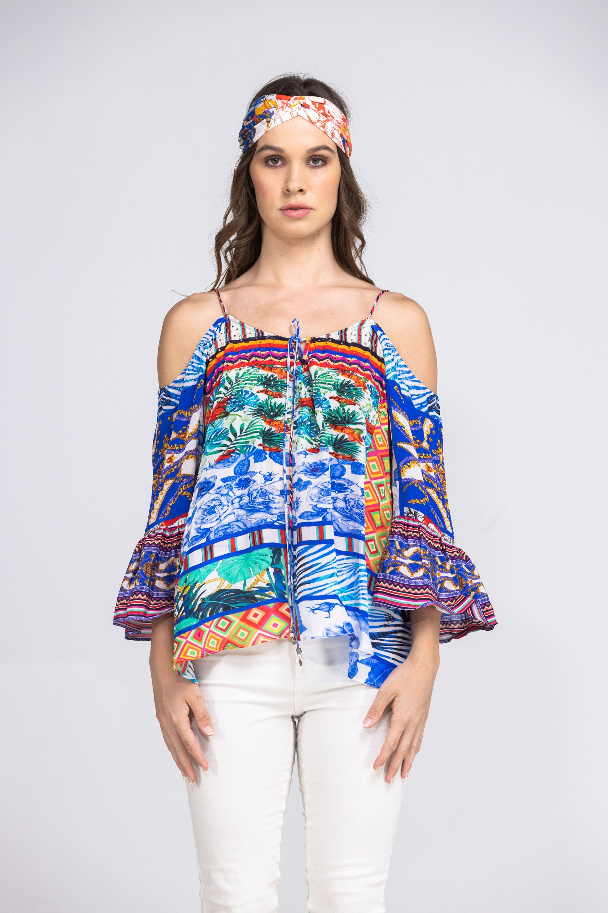 BEDOUIN PALMS - GYPSY TOP - TheSwankStore