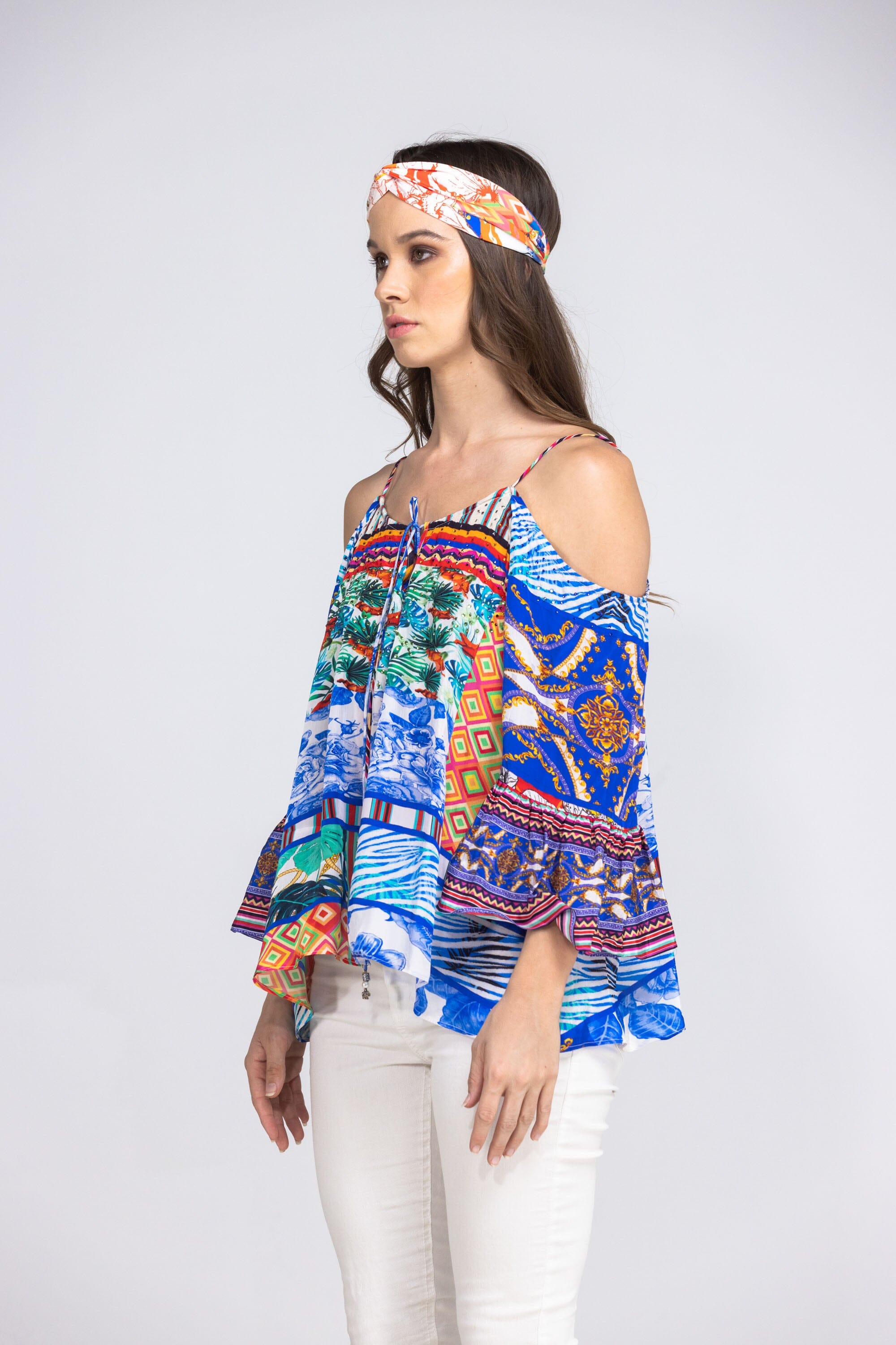 BEDOUIN PALMS - GYPSY TOP - TheSwankStore