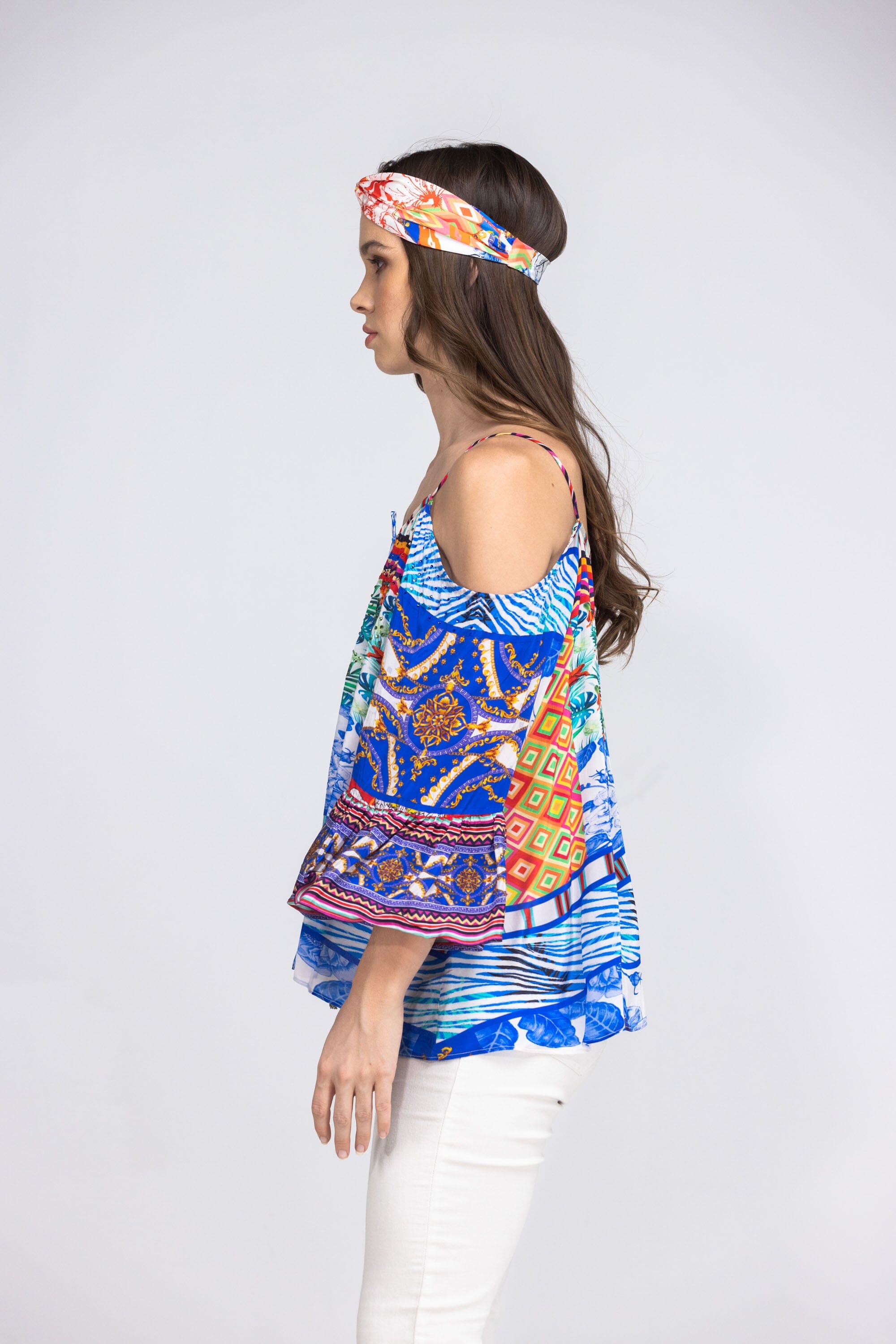 BEDOUIN PALMS - GYPSY TOP - TheSwankStore