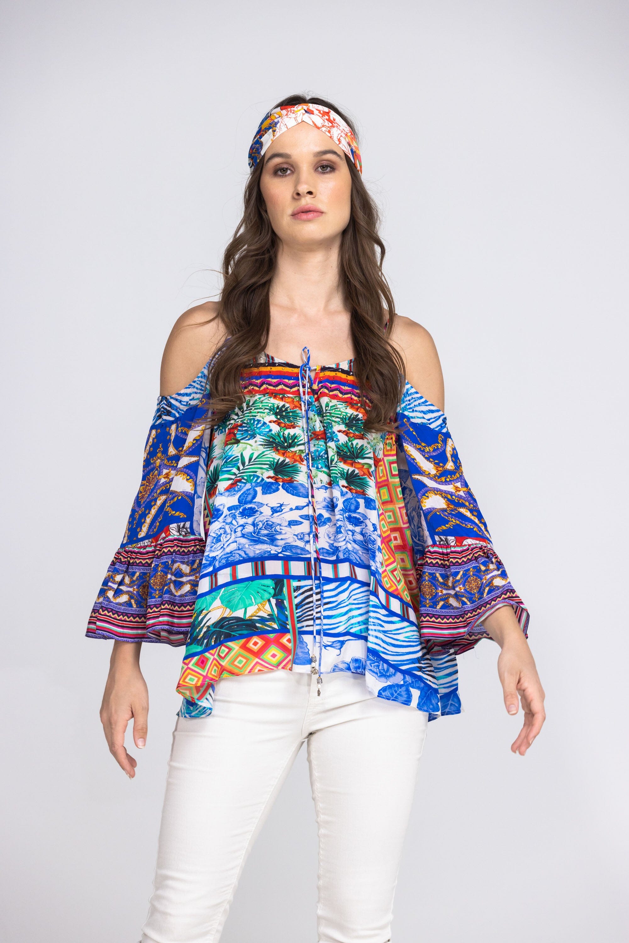 BEDOUIN PALMS - GYPSY TOP - TheSwankStore
