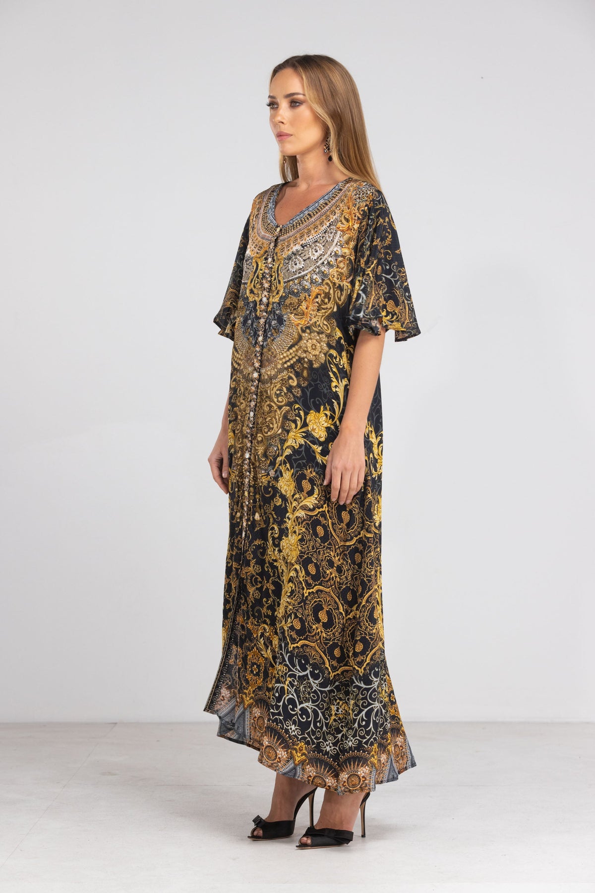 VALLETTA - MAXI SUN DRESS (Size XL/XXL - 18-20) - TheSwankStore