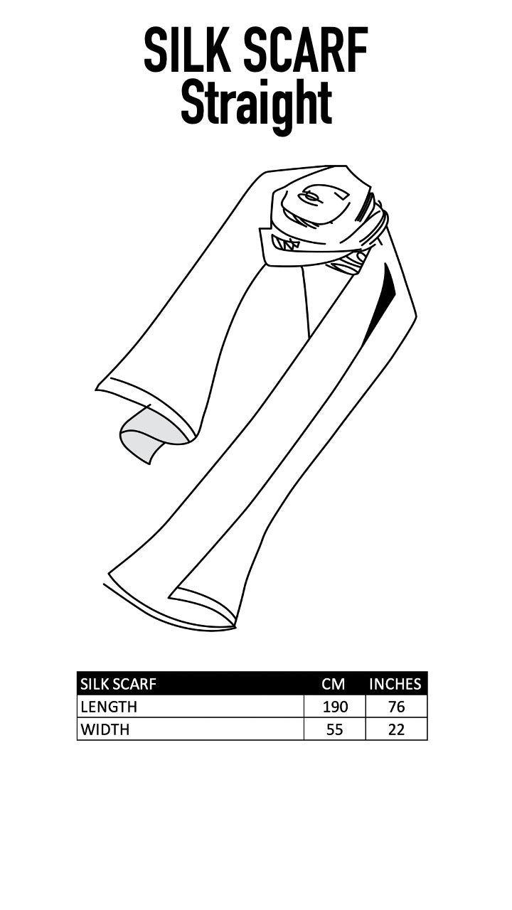 CORRALLE - SILK SCARF - TheSwankStore