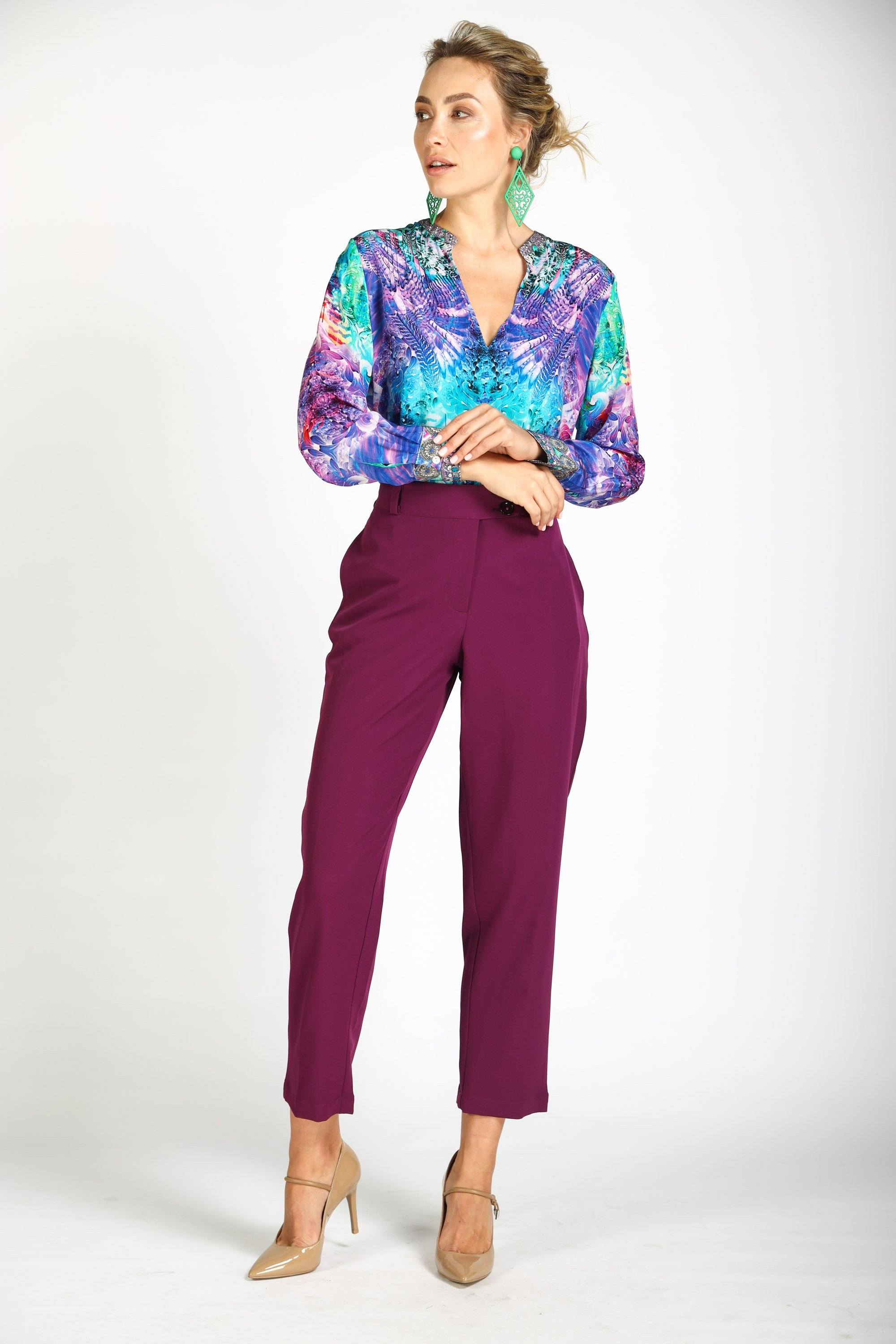 INDIGO SUMMER - MILANO SHIRT, WITHOUT COLLAR - TheSwankStore