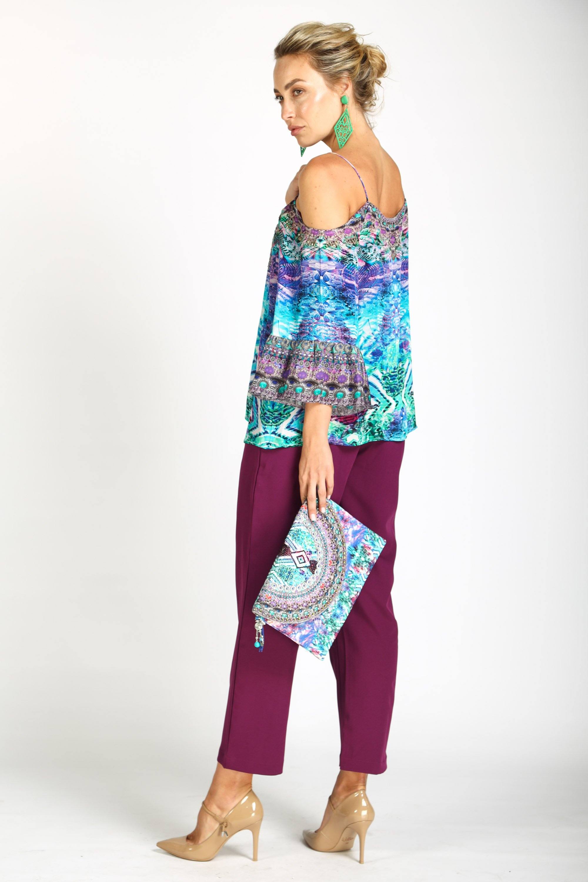 INDIGO SUMMER - GYPSY TOP - TheSwankStore