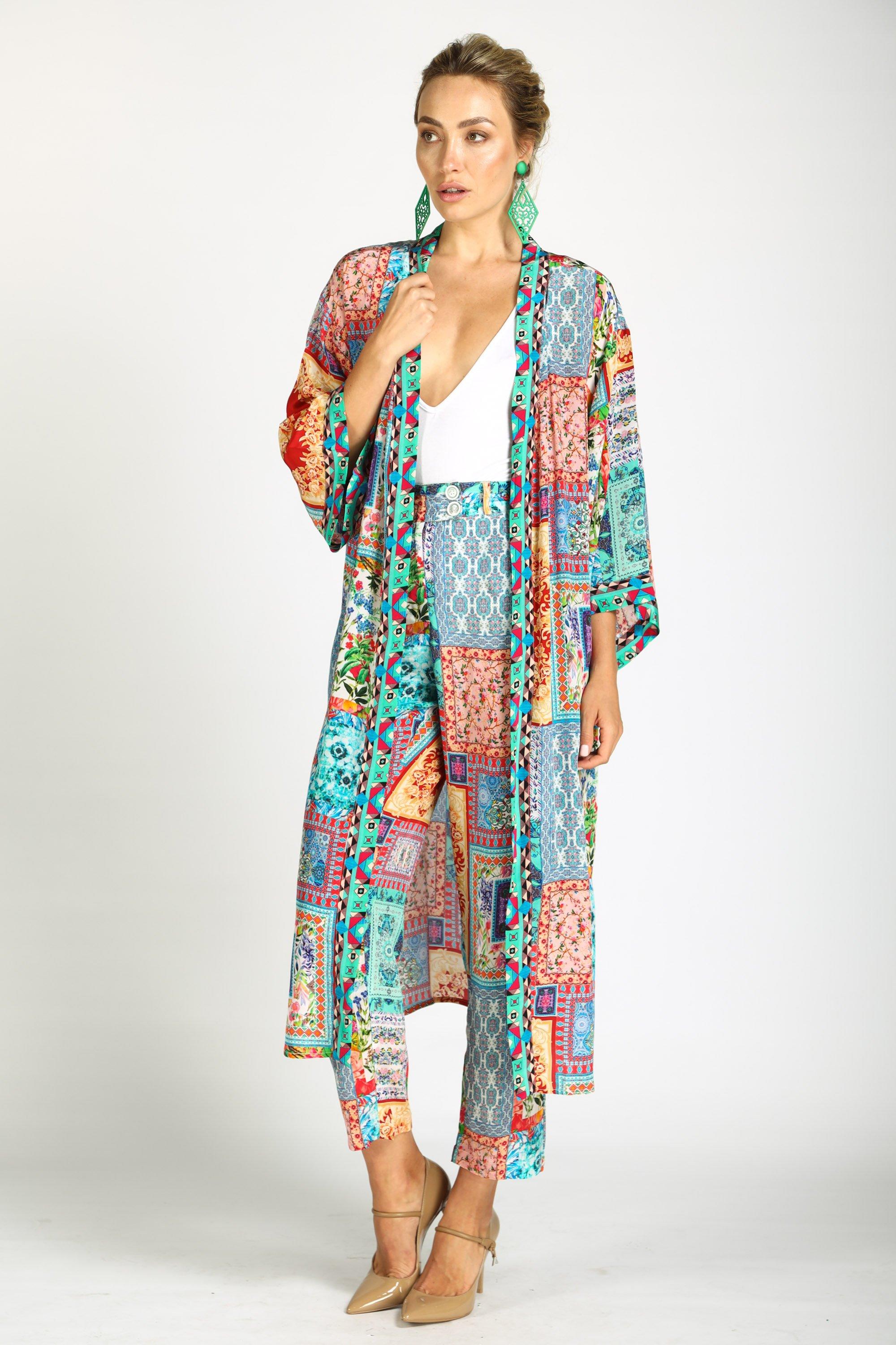 DAMASCUS - KIMONO SHRUG (LONG) - TheSwankStore