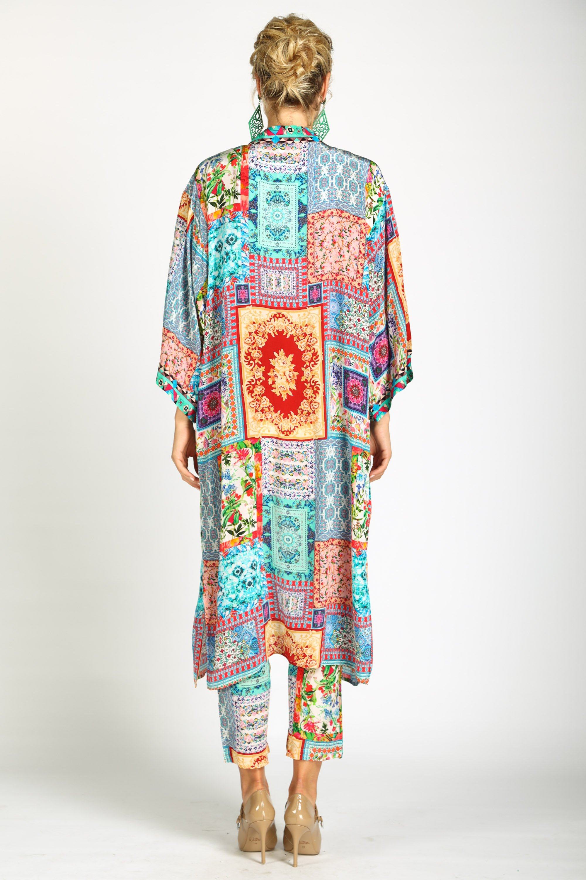 DAMASCUS - KIMONO SHRUG (LONG) - TheSwankStore