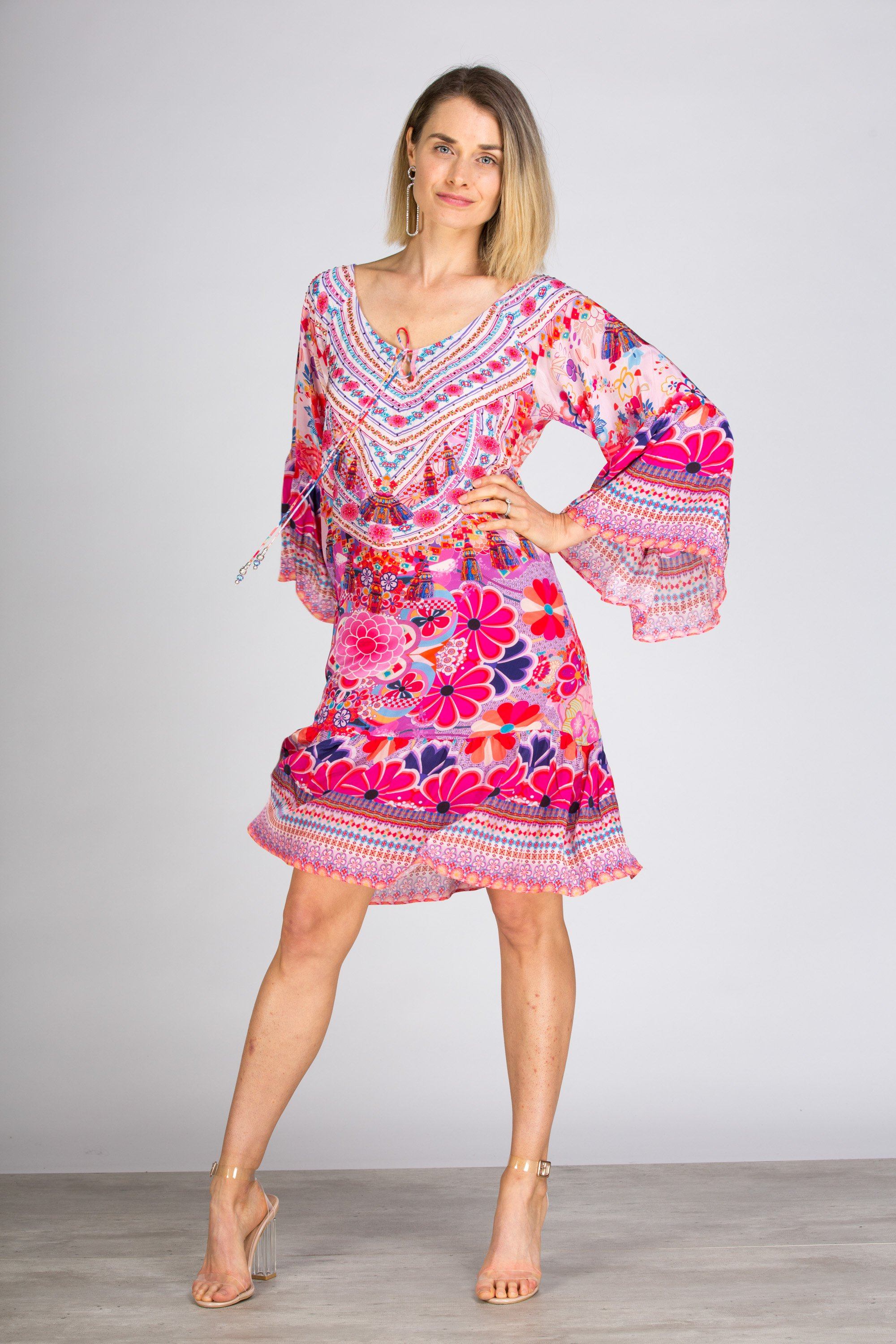 CHERRY BLOSSOM - GYPSY DRESS - TheSwankStore